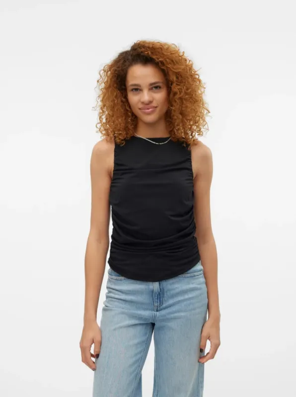 Kalea Ruched Top by Vero Moda sold by therapy
