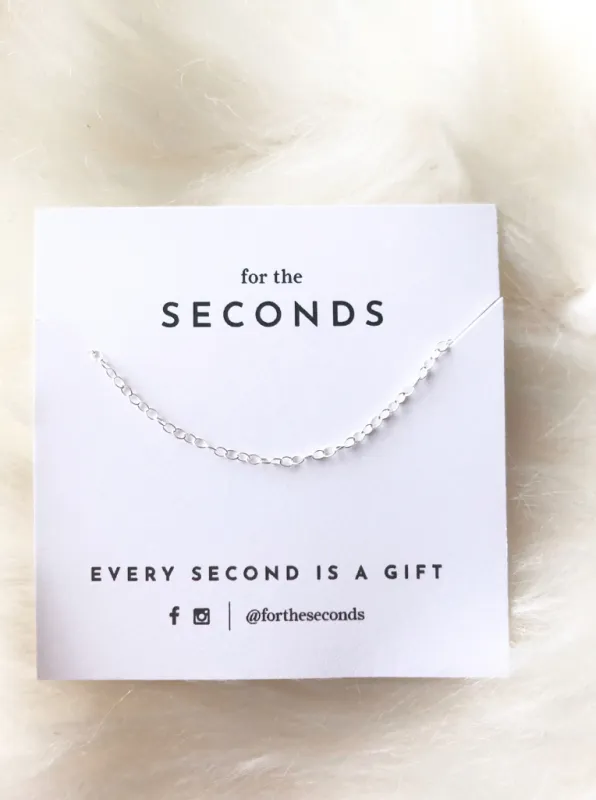 Lumi Silver Bracelet By For The Seconds sold by therapy