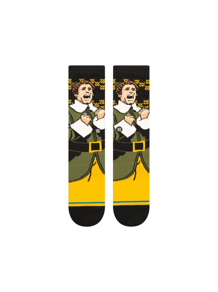 Elf - Smilings My Favourite Crew Socks by Stance sold by therapy product image thumbnail 2