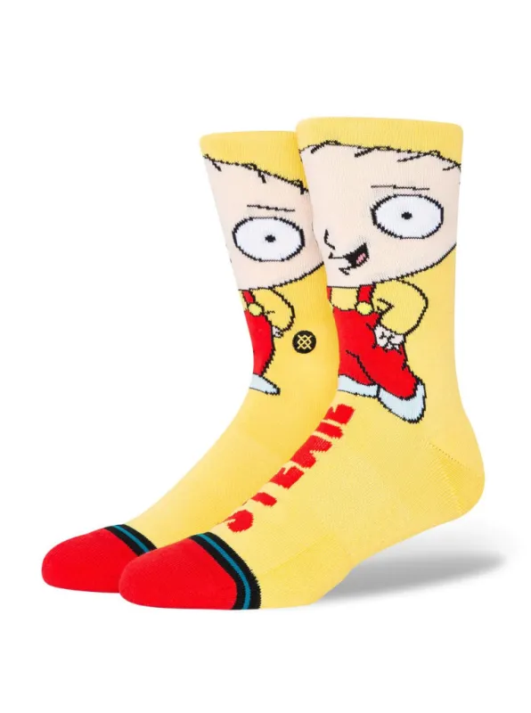 Family Guy - Stewie Crew Socks by Stance sold by therapy