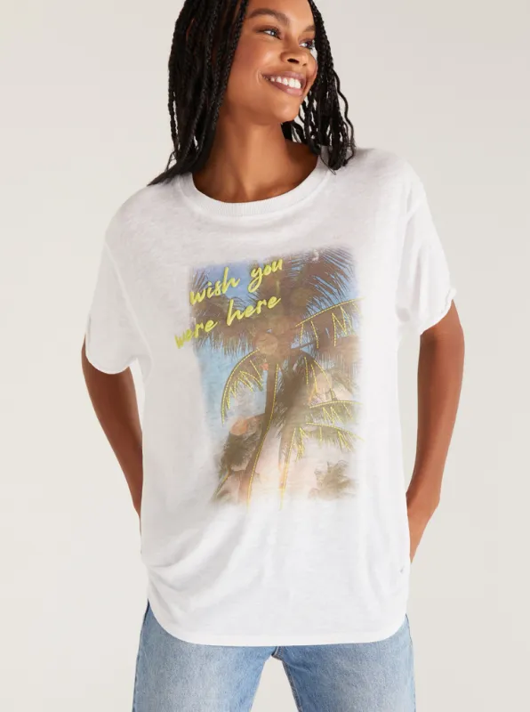 PALMS BF TEE By Z Supply sold by therapy
