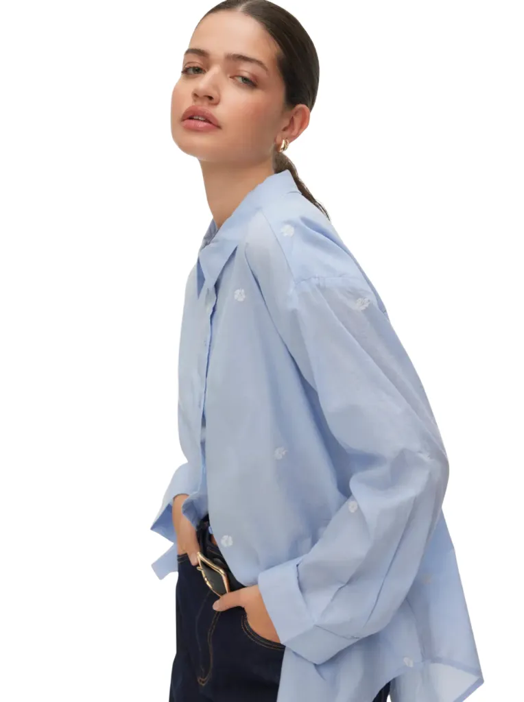 Oversized Floral Shirt by Vero Moda sold by therapy product image thumbnail 2