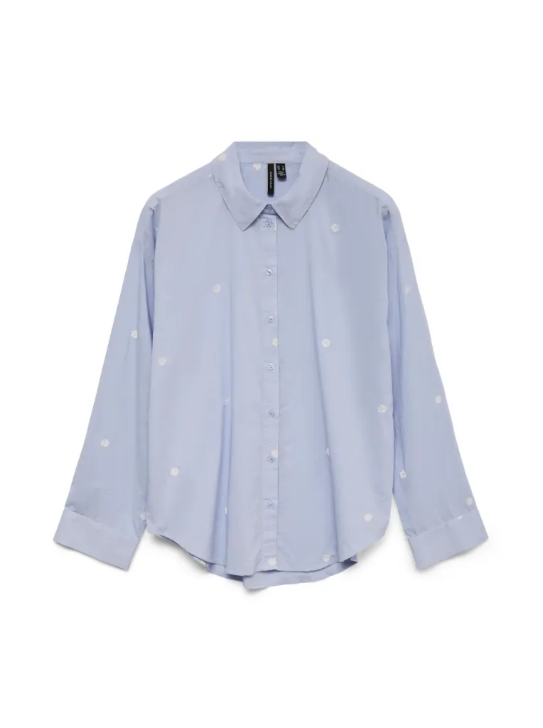 Oversized Floral Shirt by Vero Moda sold by therapy