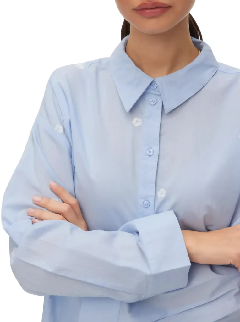 Oversized Floral Shirt by Vero Moda sold by therapy product image thumbnail 4