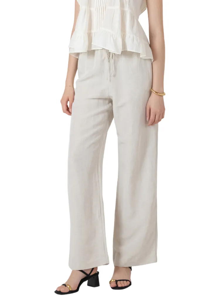 The Ashlyn Linen Blend Pants by Dex sold by therapy