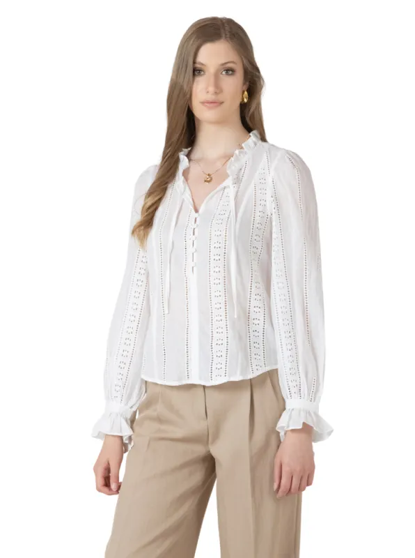 The Juliette Blouse by Black Tape made by therapy