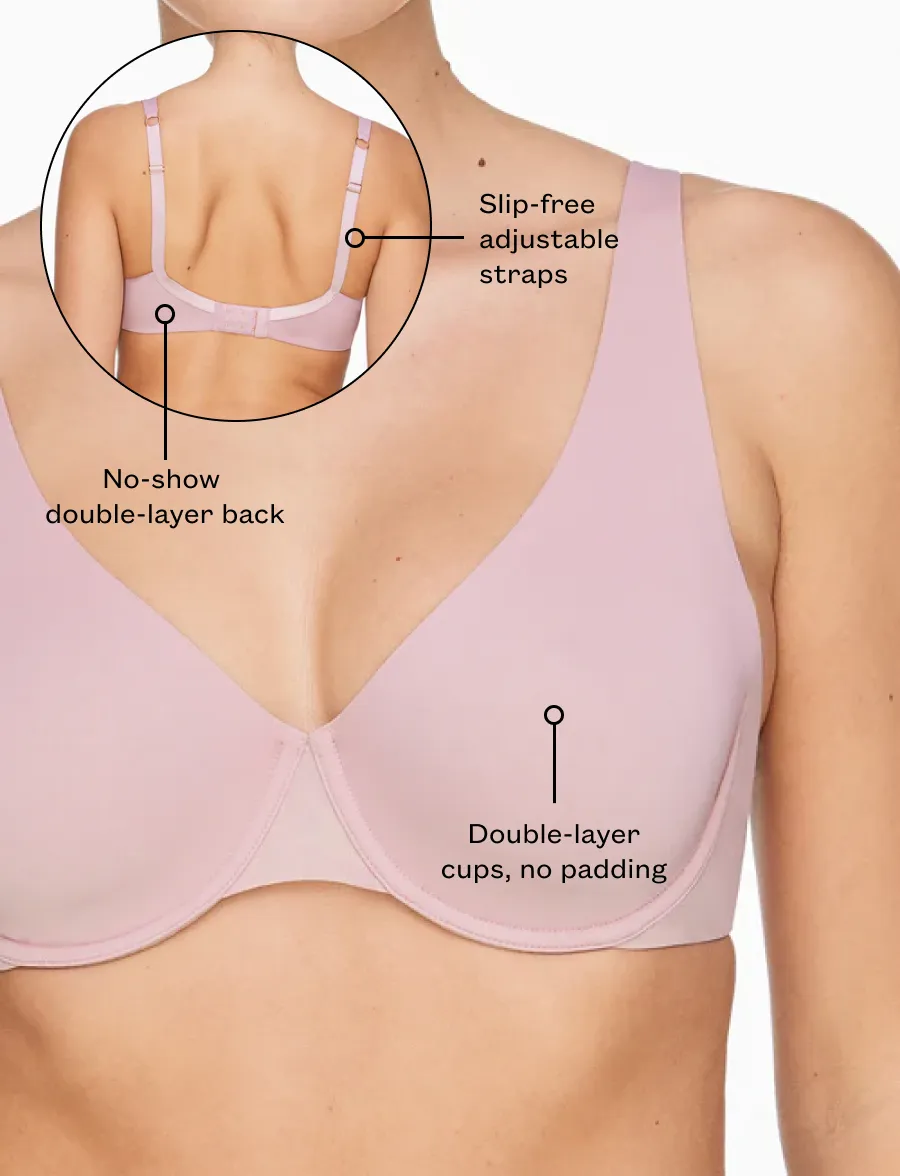 24/7® Classic Second Skin Unlined Bra sold by ThirdLove product image thumbnail 5