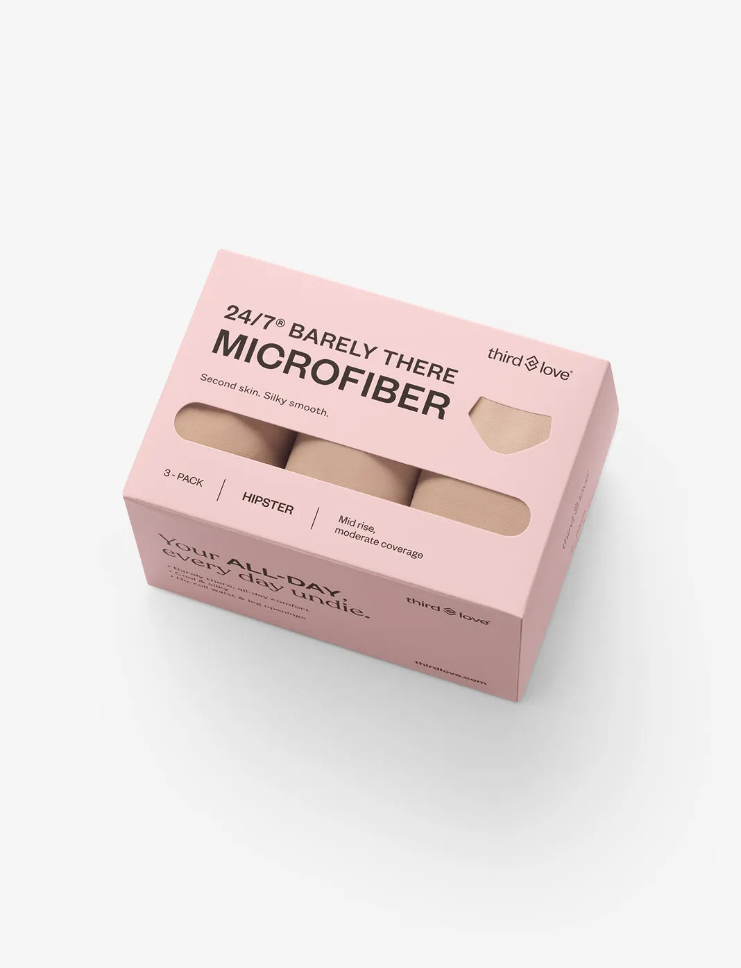 24/7® Classic Hipster - 3 Pack sold by ThirdLove product image thumbnail 4