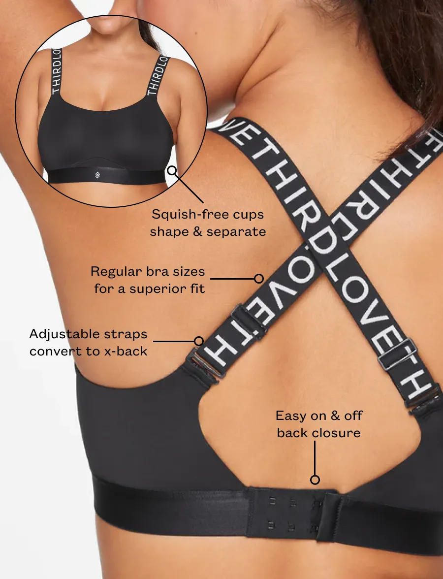 Kinetic Adjustable Sports Bra sold by ThirdLove product image thumbnail 5