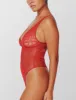 Rose Lace Unlined Bodysuit sold by ThirdLove