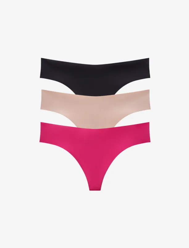 Zero Edge™ No-Show Thong - 3 Pack sold by ThirdLove