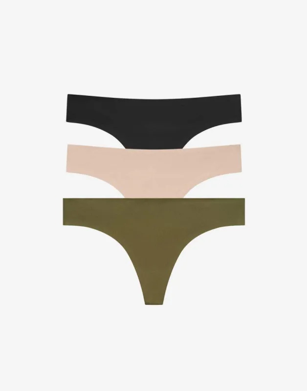 ComfortStretch Thong 3 Pack Box sold by ThirdLove