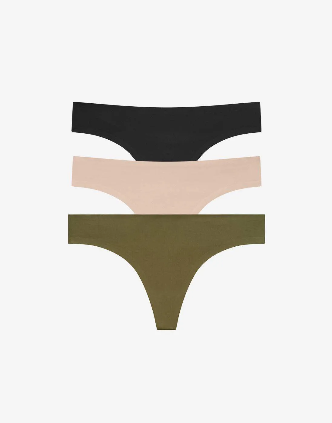 ComfortStretch Thong 3 Pack Box sold by ThirdLove
