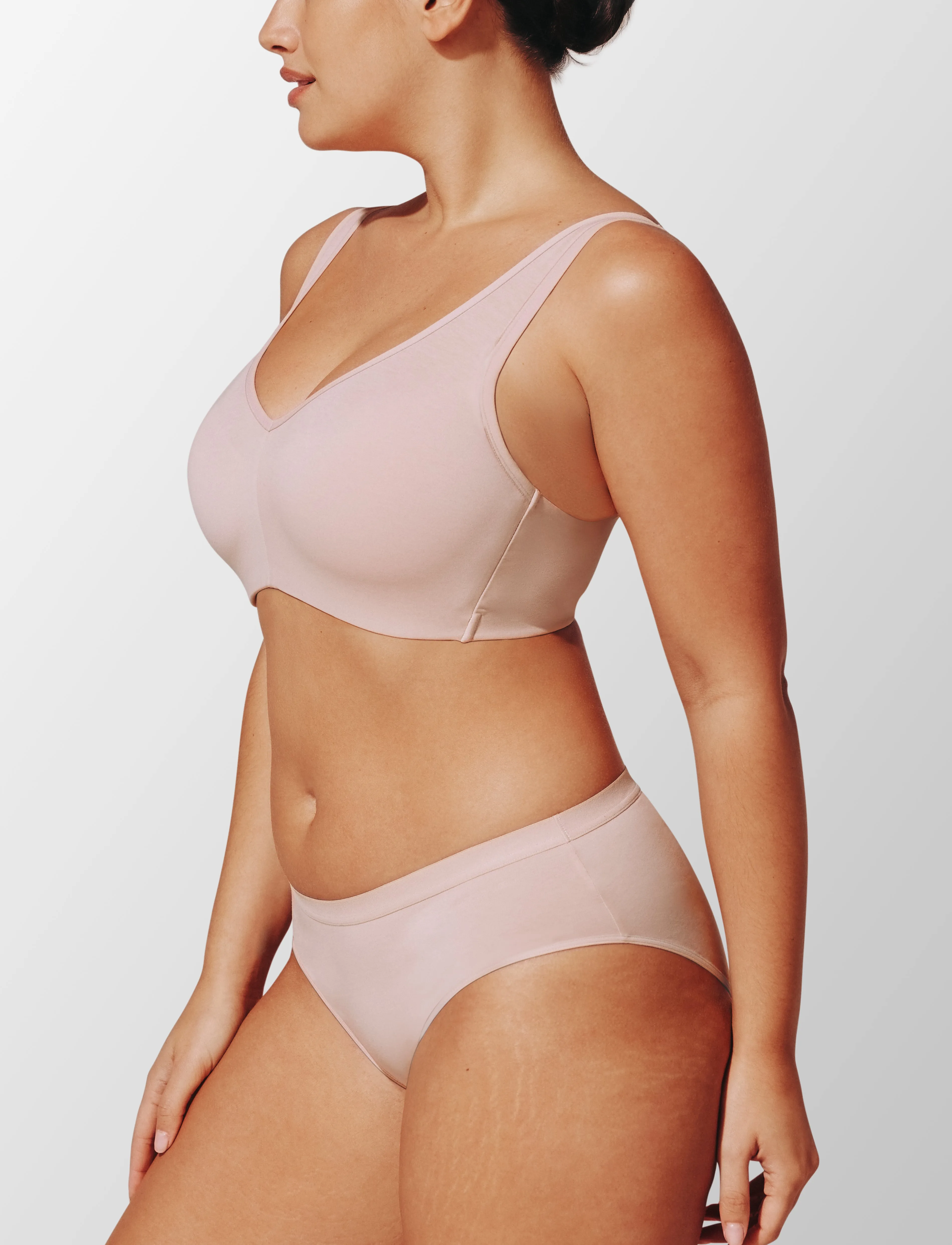 Organic Cloud Cotton Wireless Bra sold by ThirdLove product image thumbnail 3