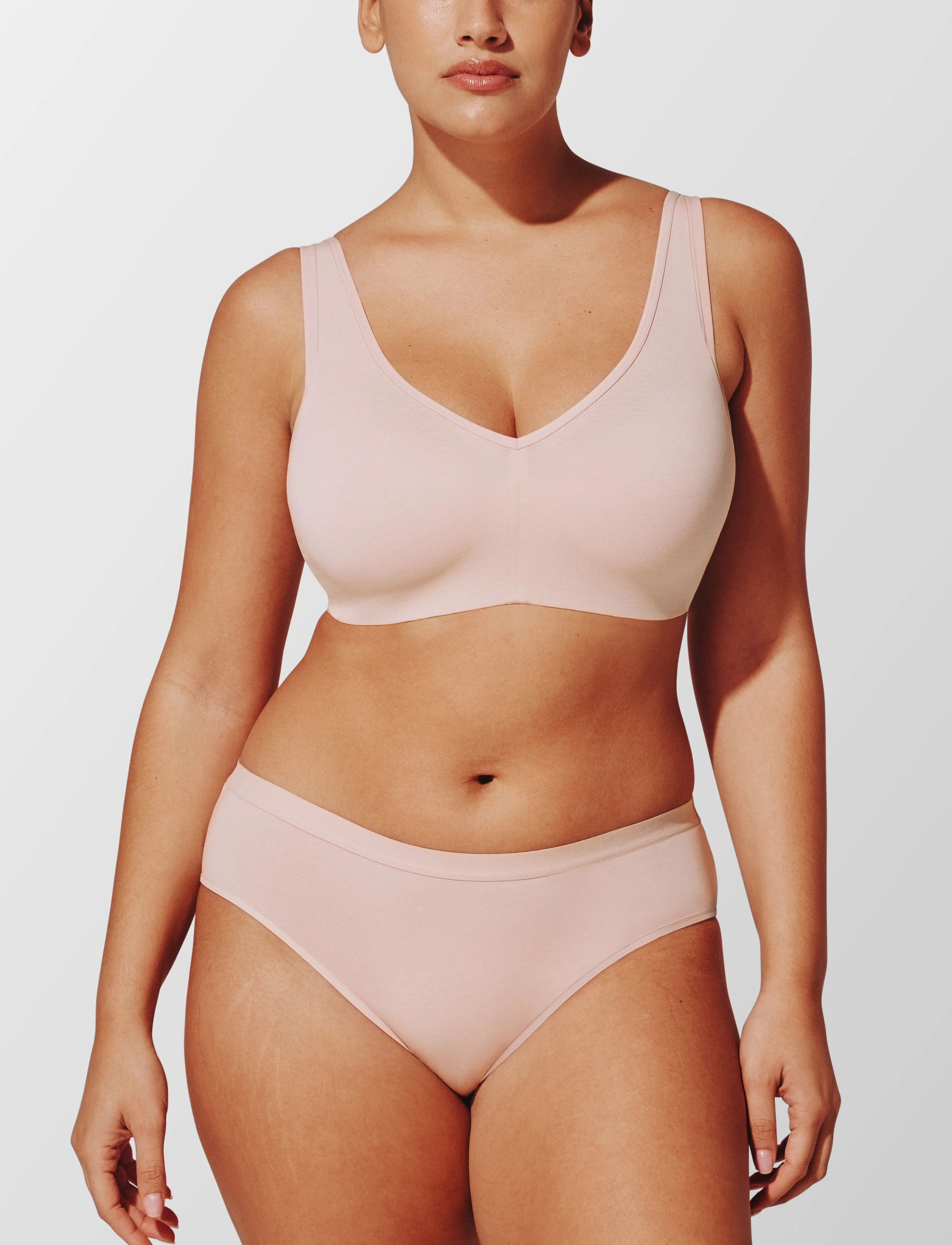 Organic Cloud Cotton Wireless Bra sold by ThirdLove product image thumbnail 2