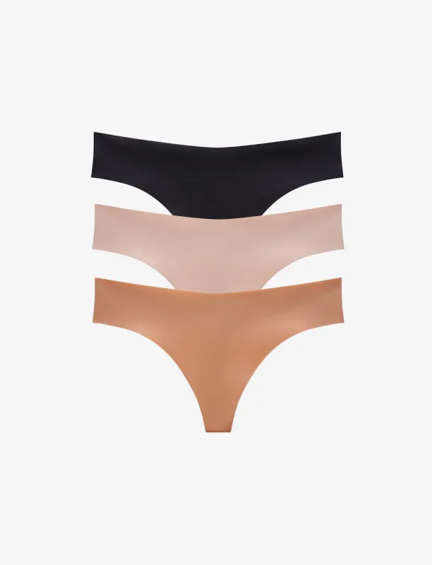Zero Edge™ No-Show Thong - 3 Pack sold by ThirdLove