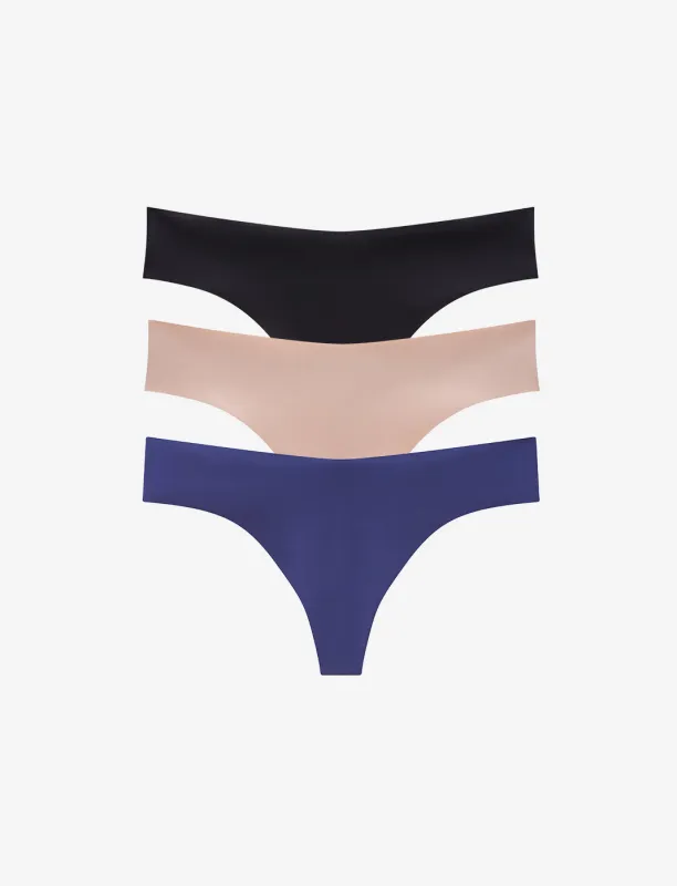 Zero Edge™ No-Show Thong - 3 Pack sold by ThirdLove