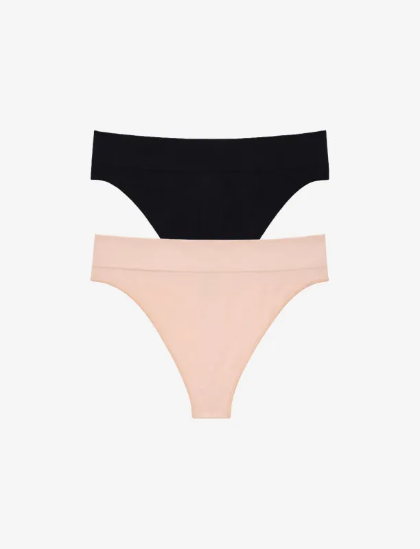 Seamless Cloud Cotton Thong - 2 Pack sold by ThirdLove