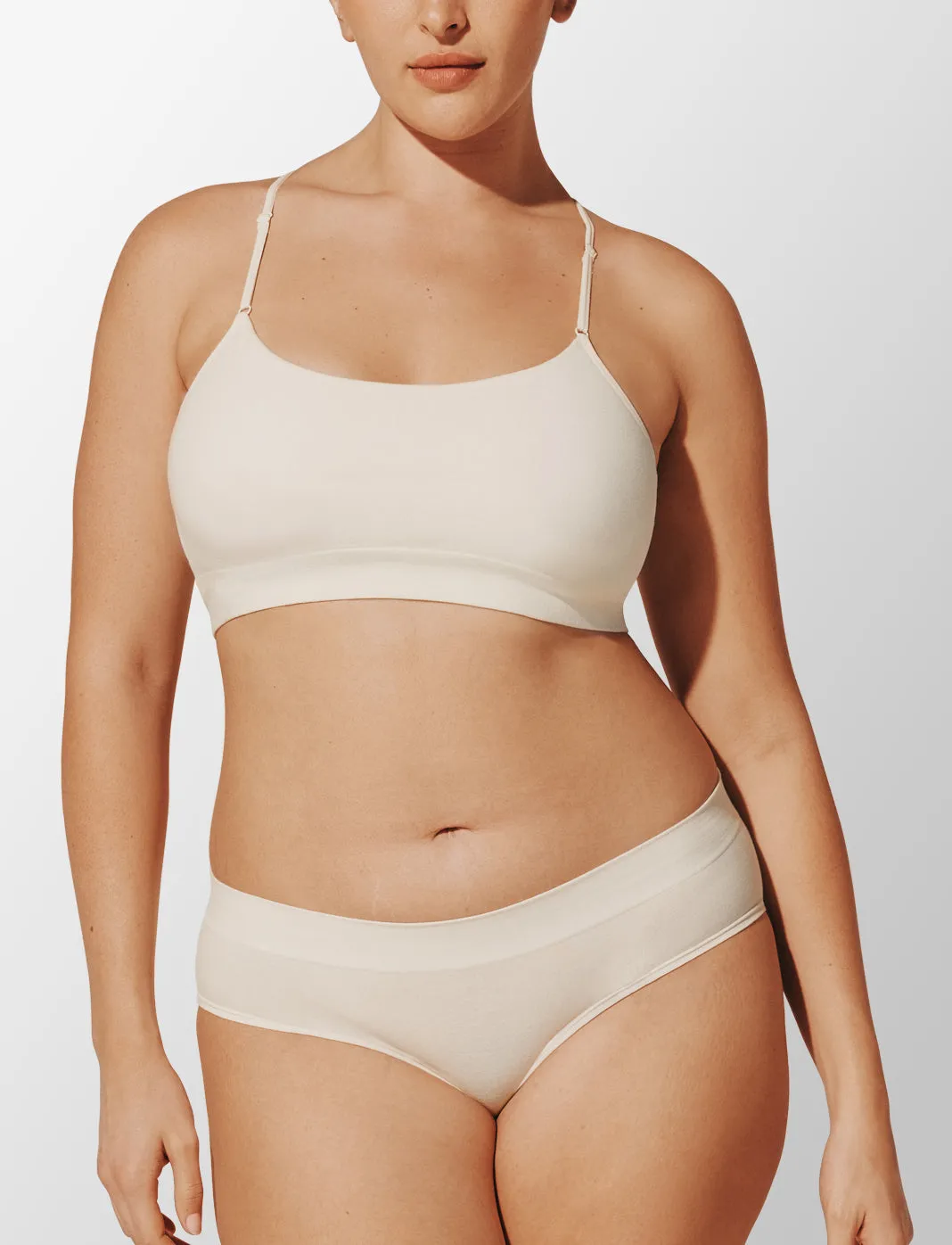 Seamless Cloud Cotton Wireless Bralette sold by ThirdLove product image thumbnail 2