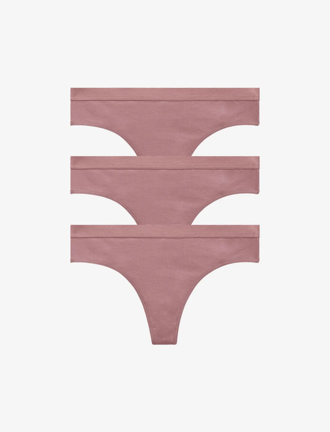Organic Cloud Cotton Thong - 3 Pack sold by ThirdLove