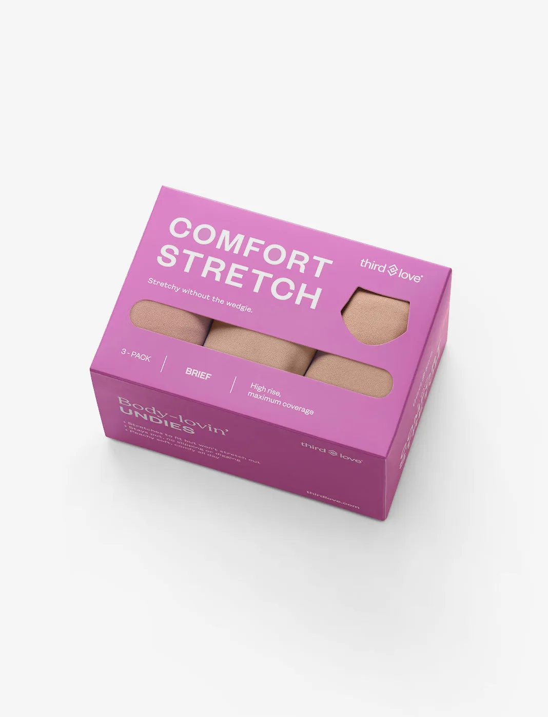 ComfortStretch Brief 3 Pack Box sold by ThirdLove product image thumbnail 4