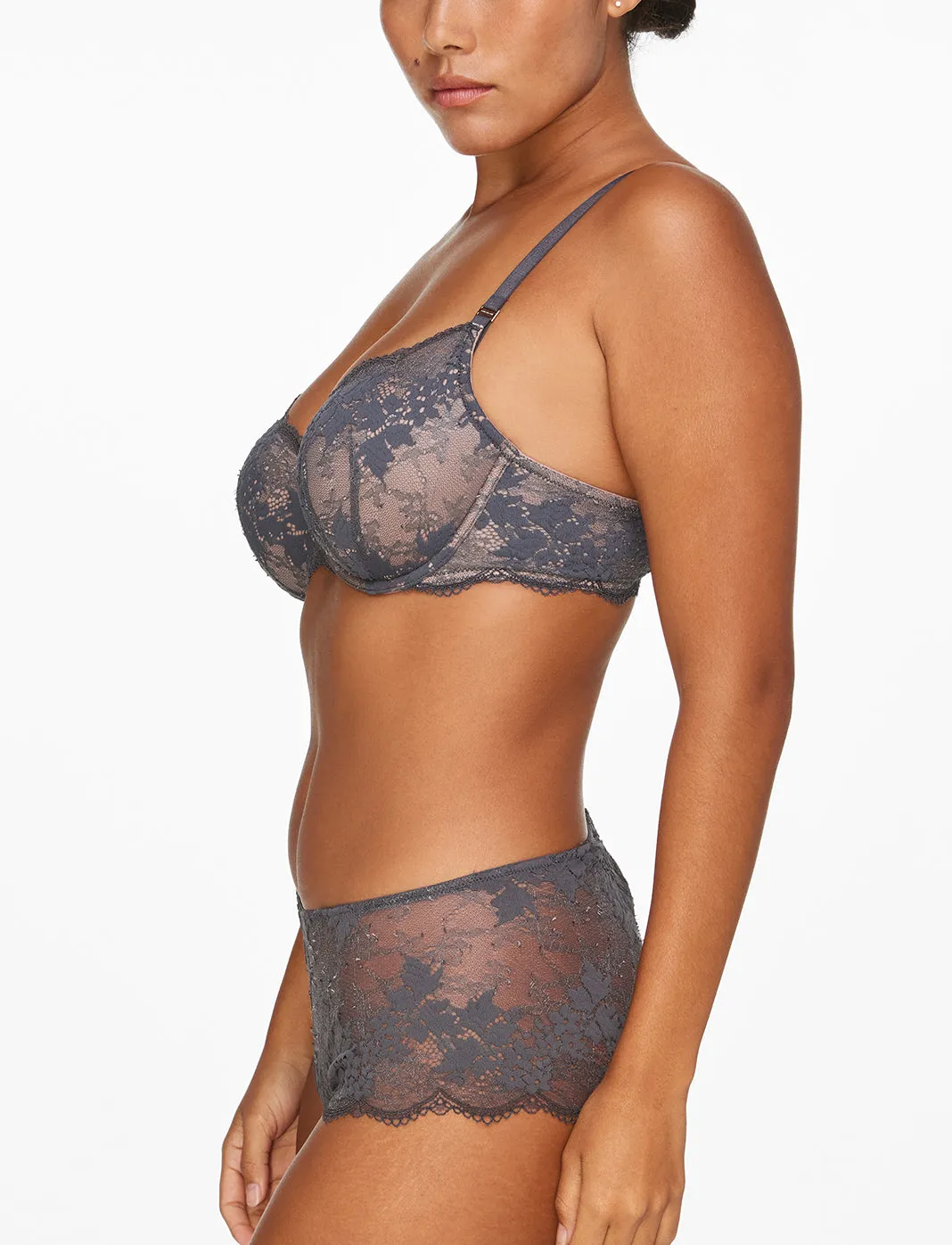 All Day Lace T-Shirt Bra + Cheeky Set sold by ThirdLove product image thumbnail 4