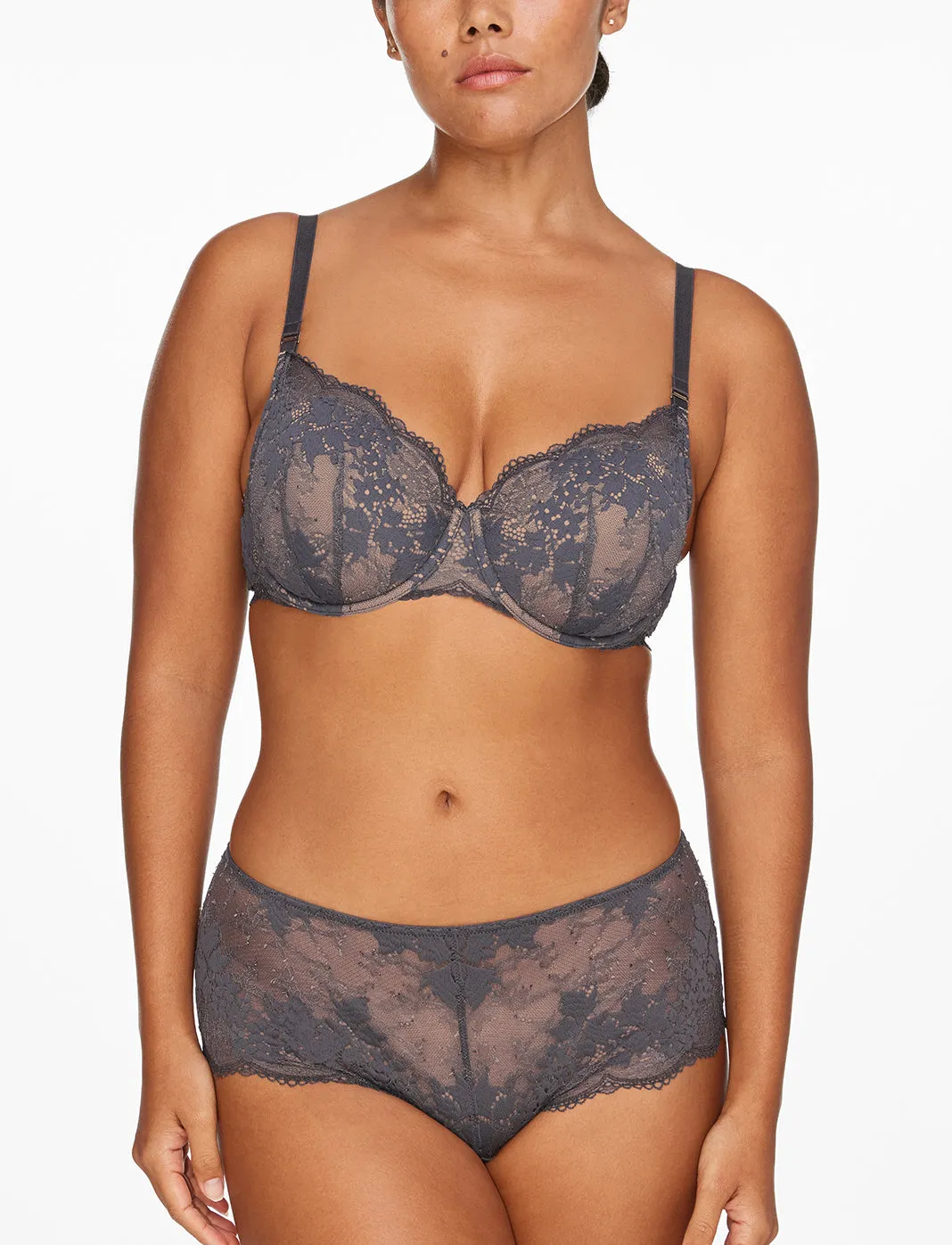 All Day Lace T-Shirt Bra + Cheeky Set sold by ThirdLove product image thumbnail 2