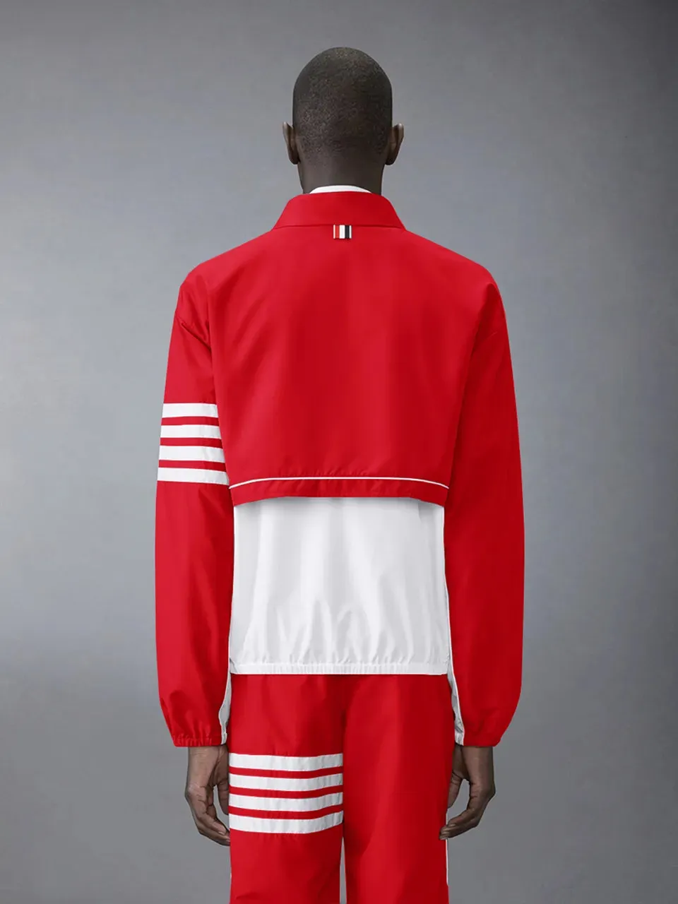 RIPSTOP 4-BAR COLOR BLOCK WINDBREAKER sold by Thom Browne product image thumbnail 2