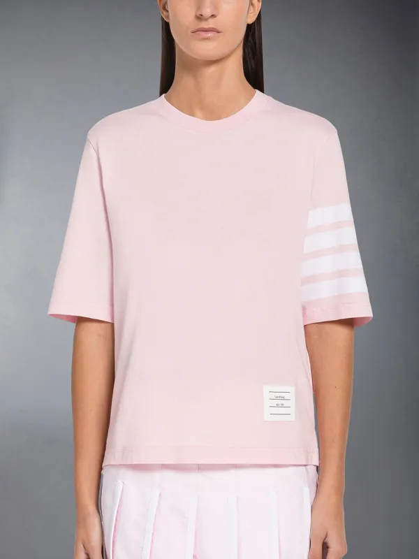 Jersey 4-Bar Short Sleeve Tee sold by Thom Browne