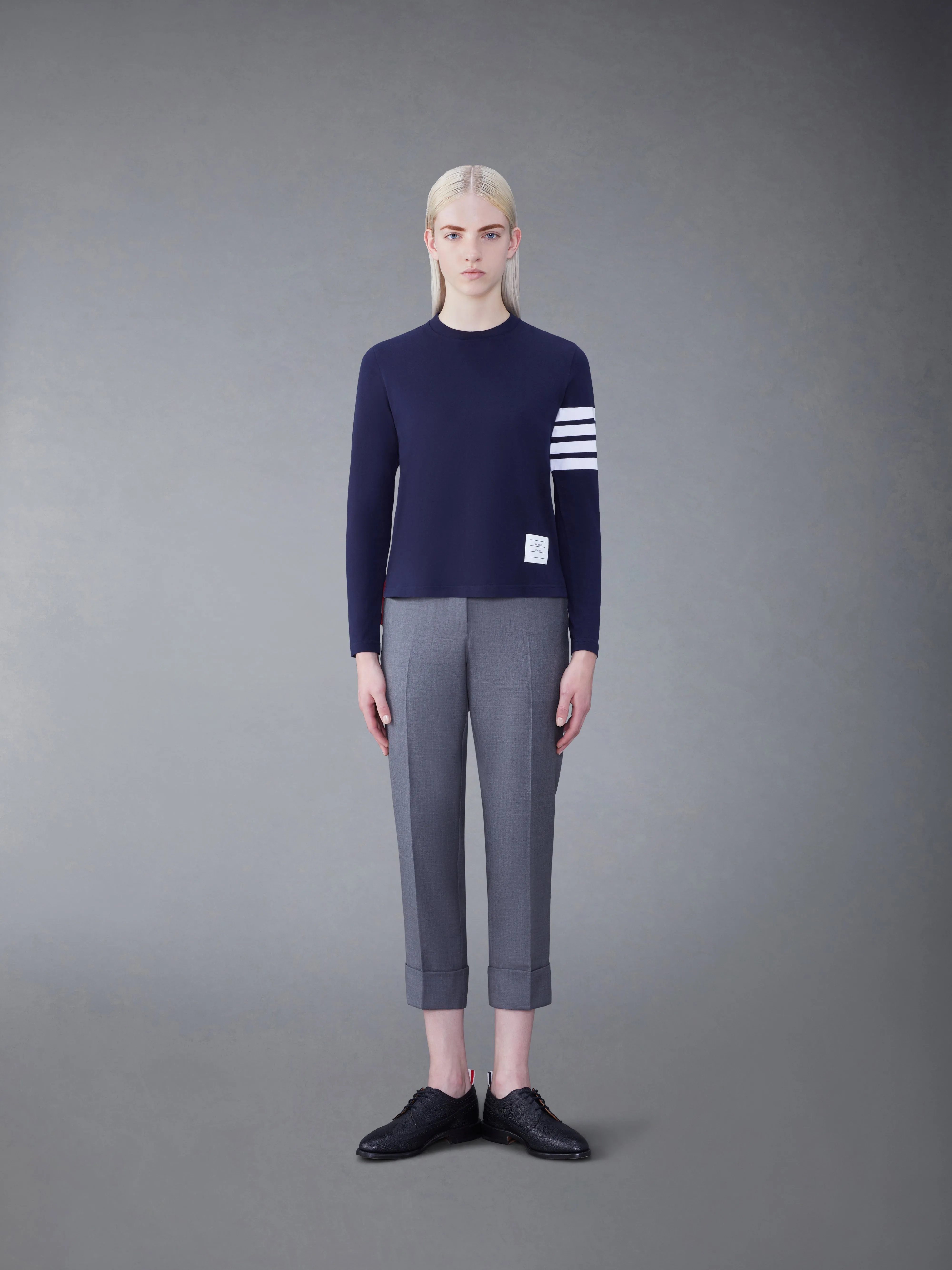 Jersey 2003 4-Bar Tee sold by Thom Browne product image thumbnail 3