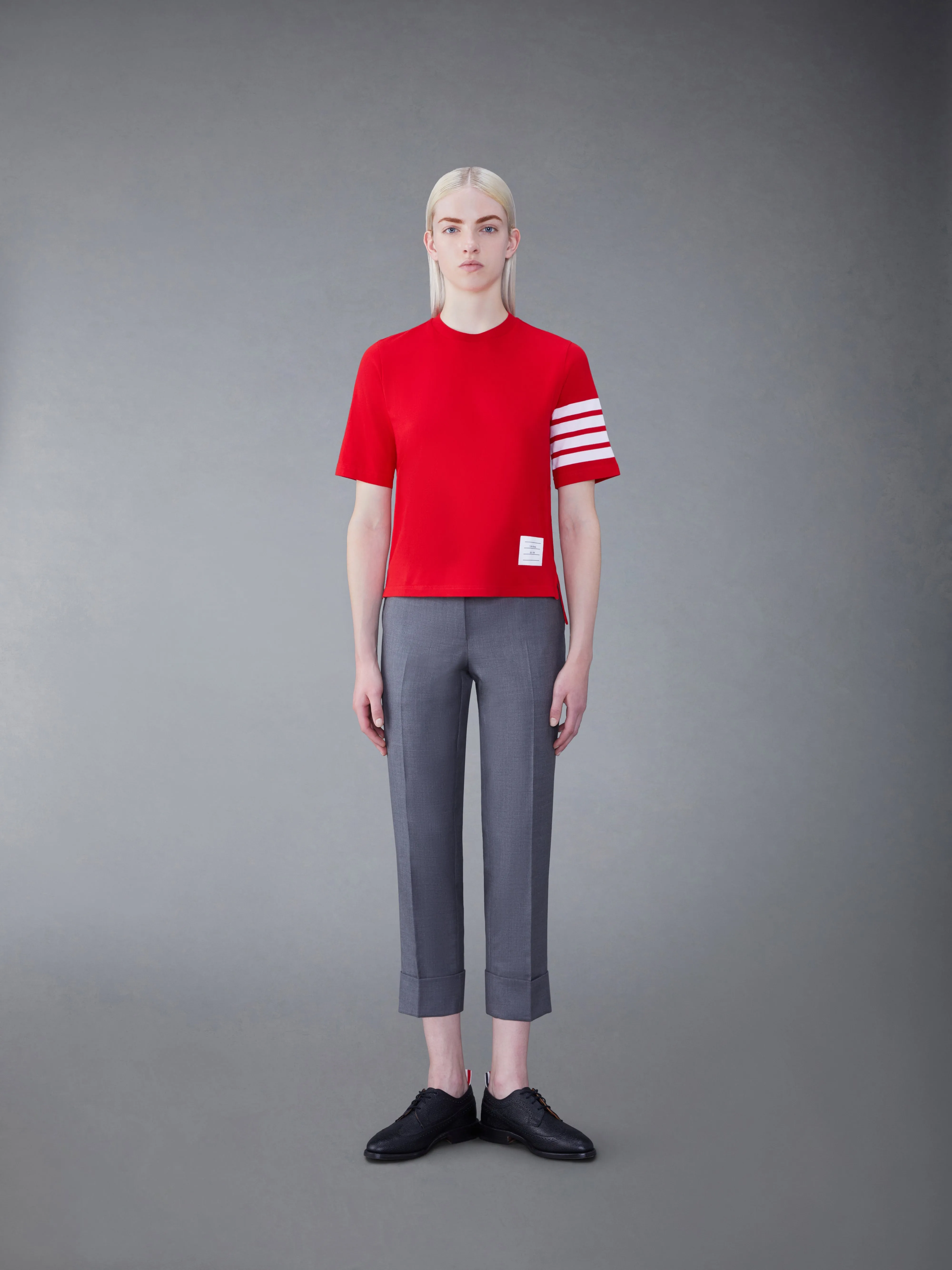 Jersey 2003 4-Bar Tee sold by Thom Browne product image thumbnail 3