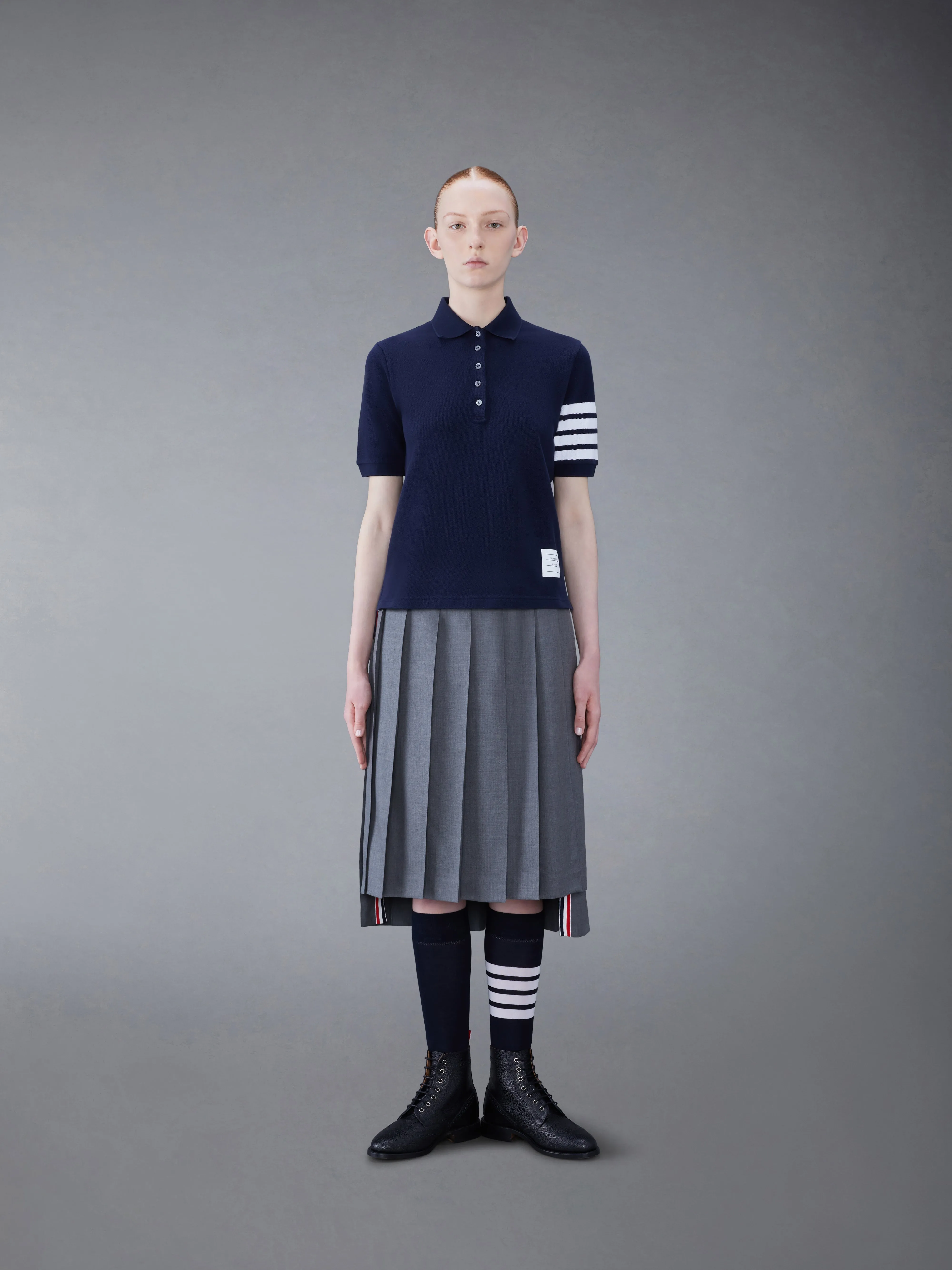 Classic Pique 2003 4-Bar Polo sold by Thom Browne product image thumbnail 3