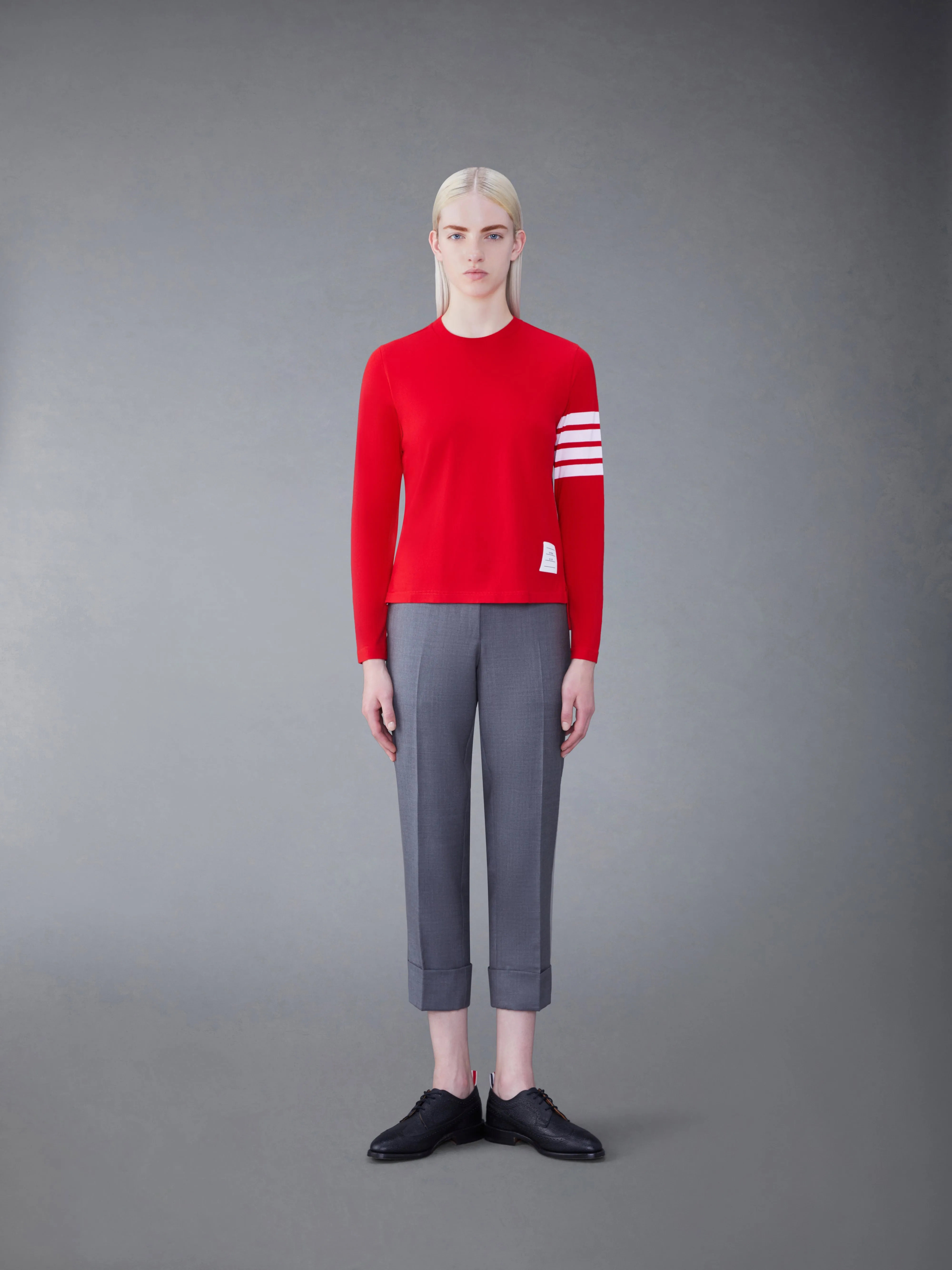 Jersey 2003 4-Bar Tee sold by Thom Browne product image thumbnail 3