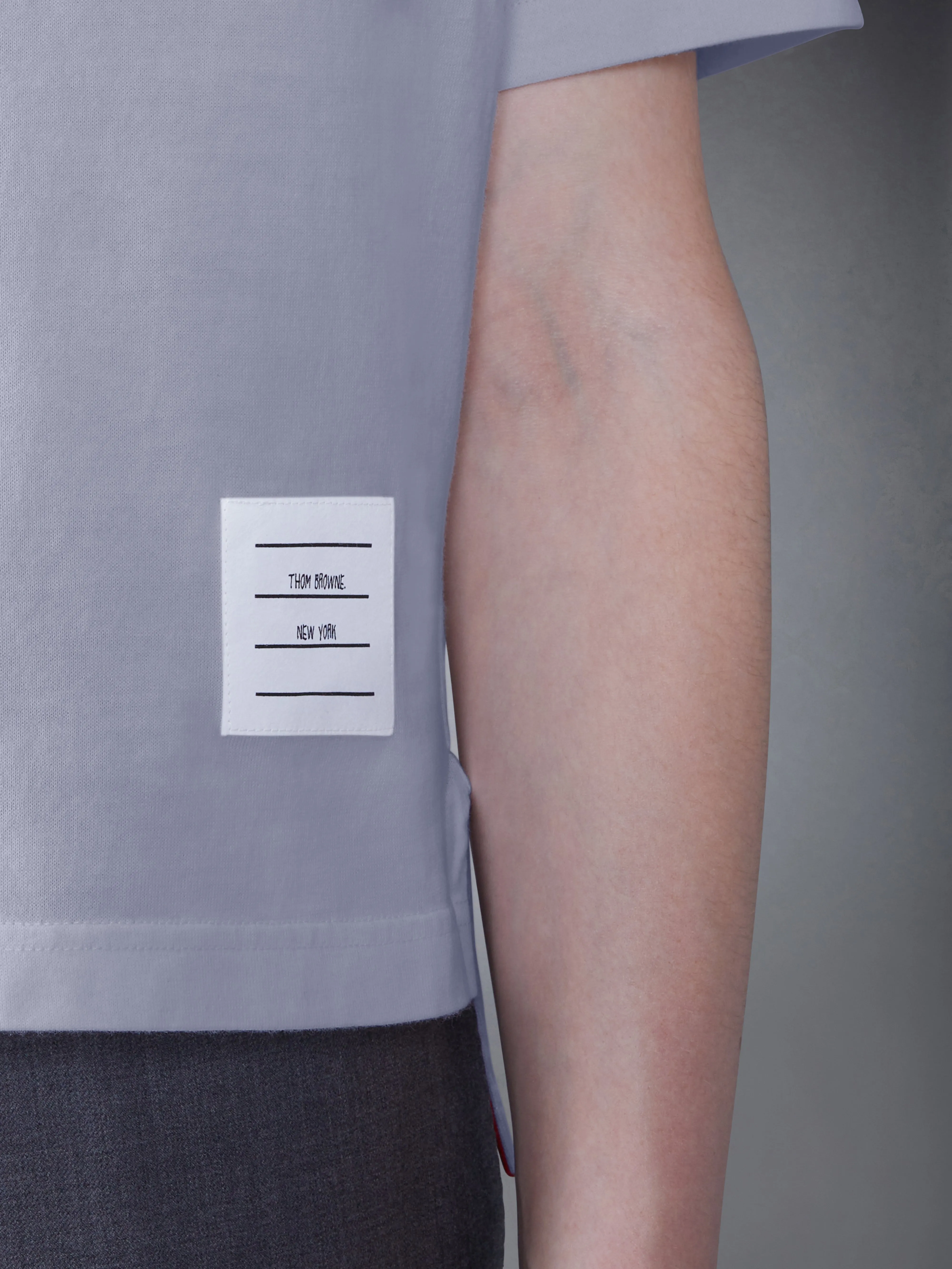 Jersey 2003 4-Bar Tee sold by Thom Browne product image thumbnail 4