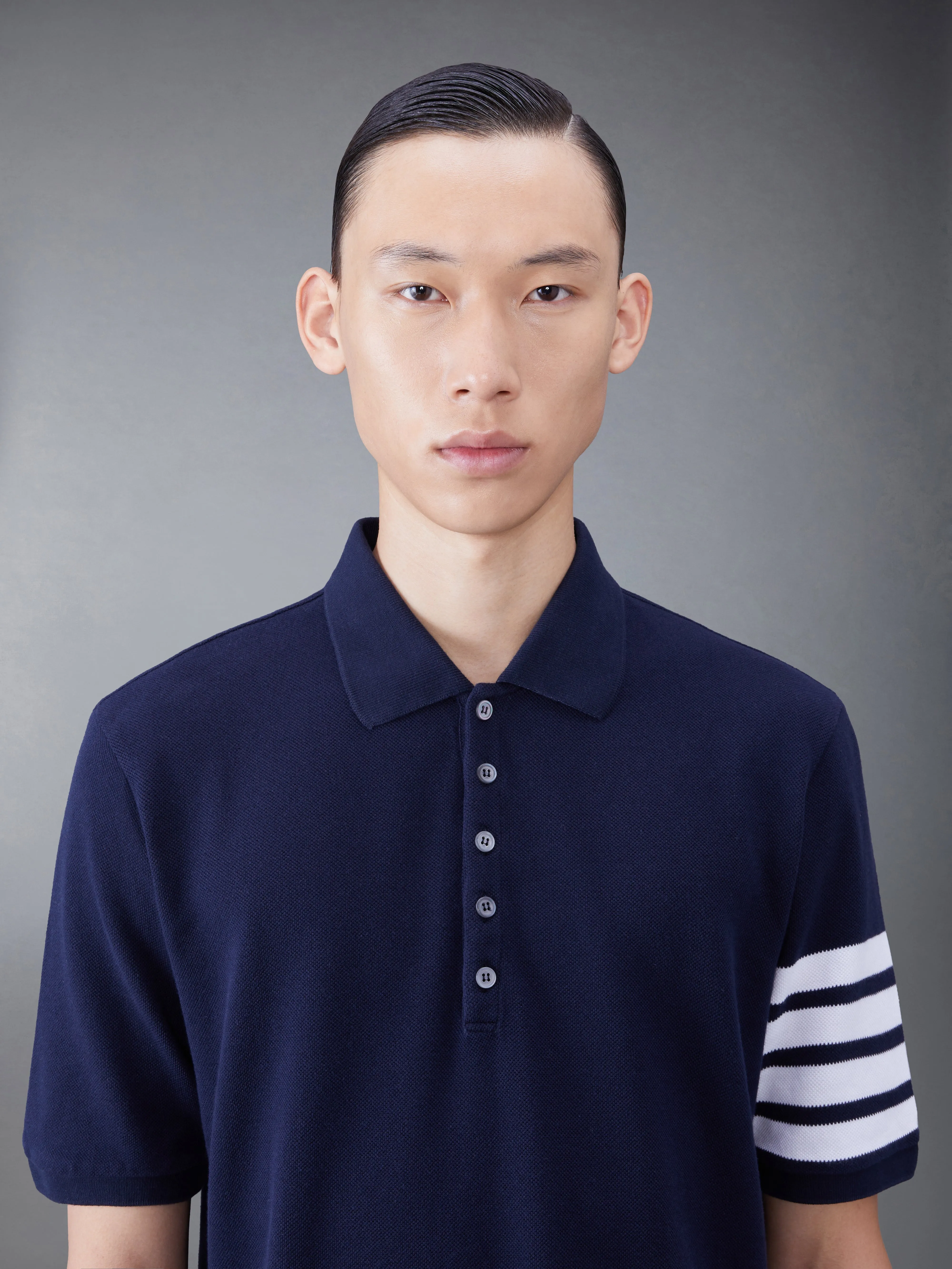 Classic Pique 2003 4-Bar Polo sold by Thom Browne product image thumbnail 4