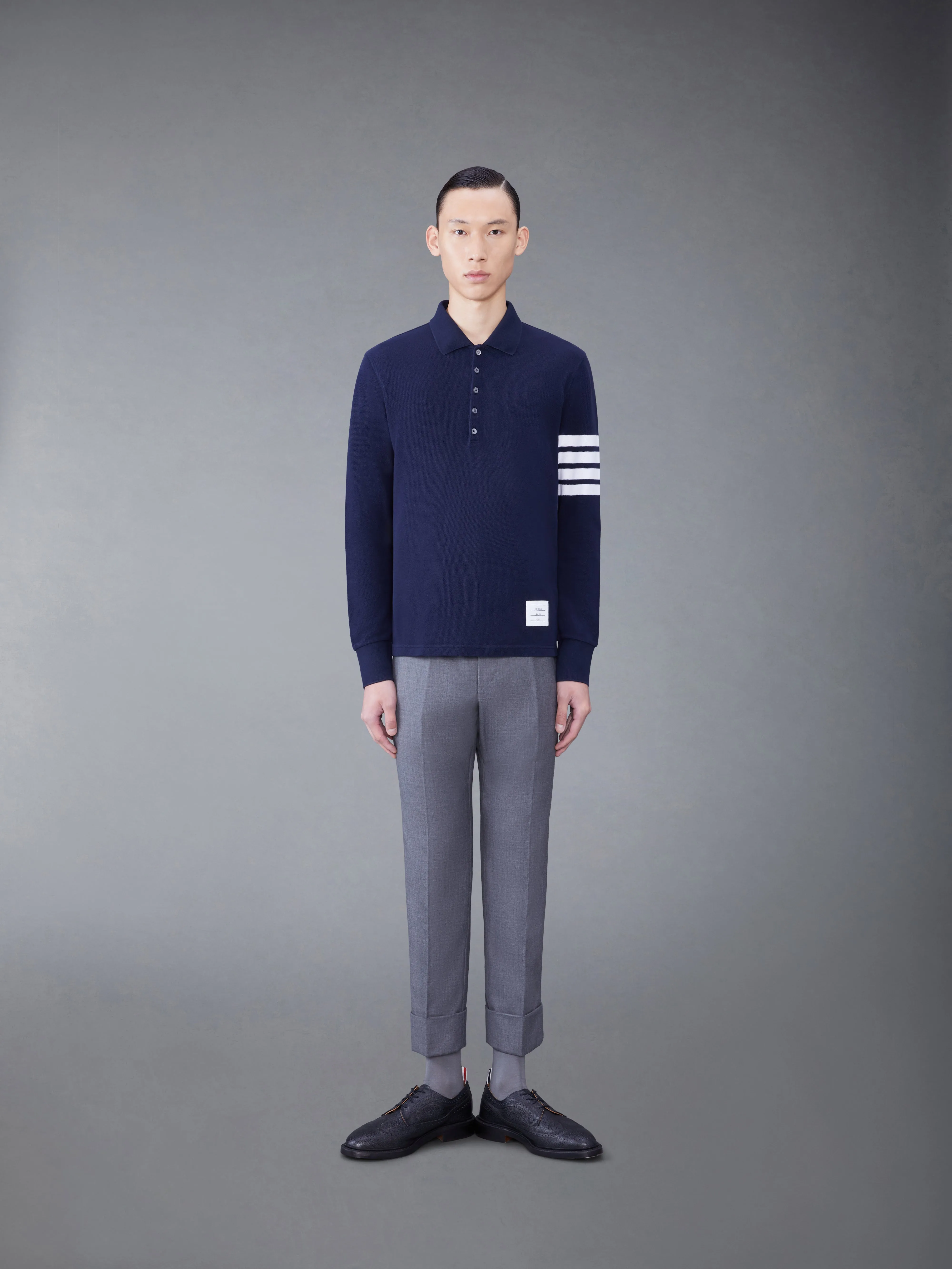 Classic Pique 2003 4-Bar Polo sold by Thom Browne product image thumbnail 3