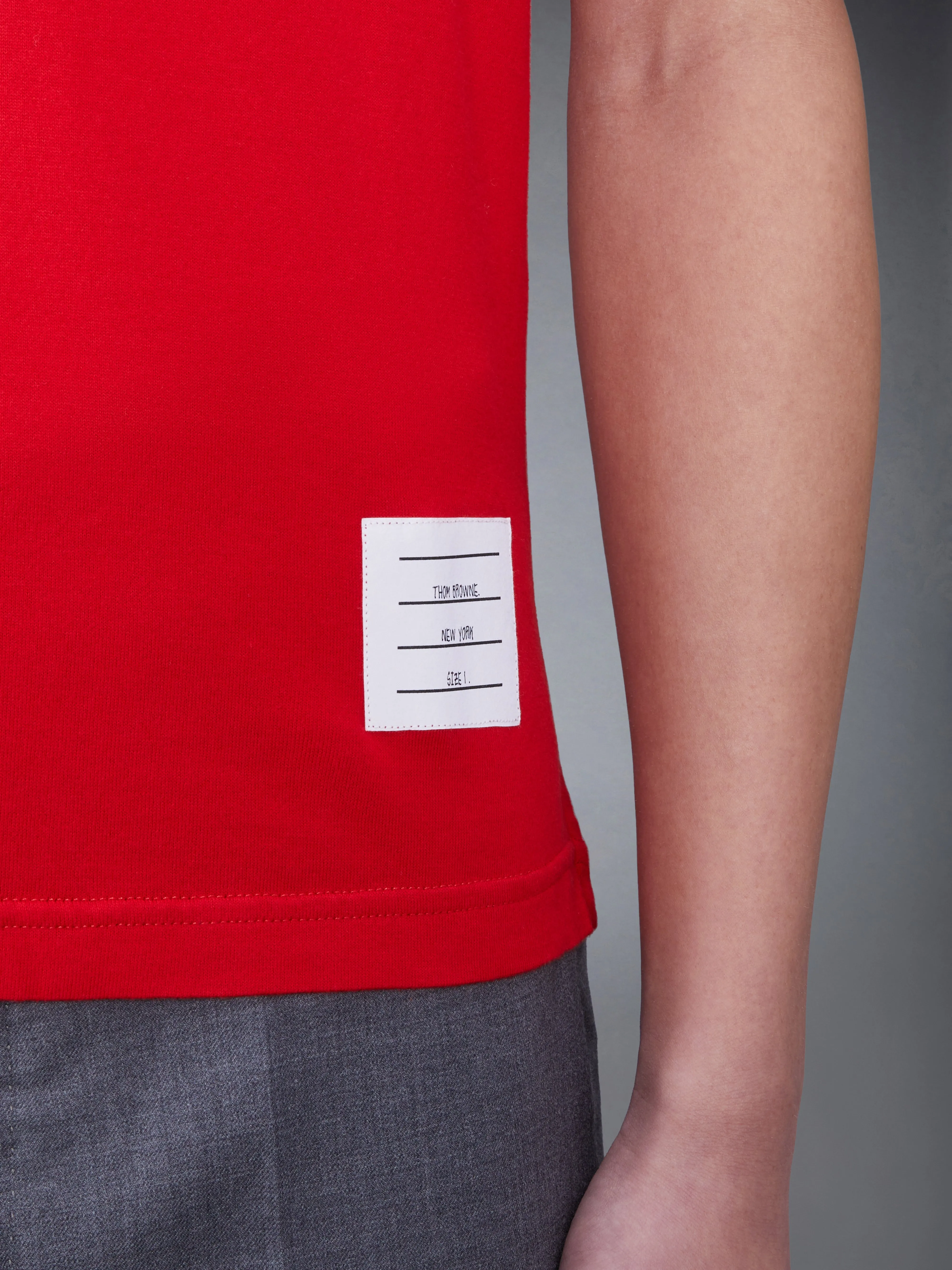 Jersey 2003 4-Bar Tee sold by Thom Browne product image thumbnail 4