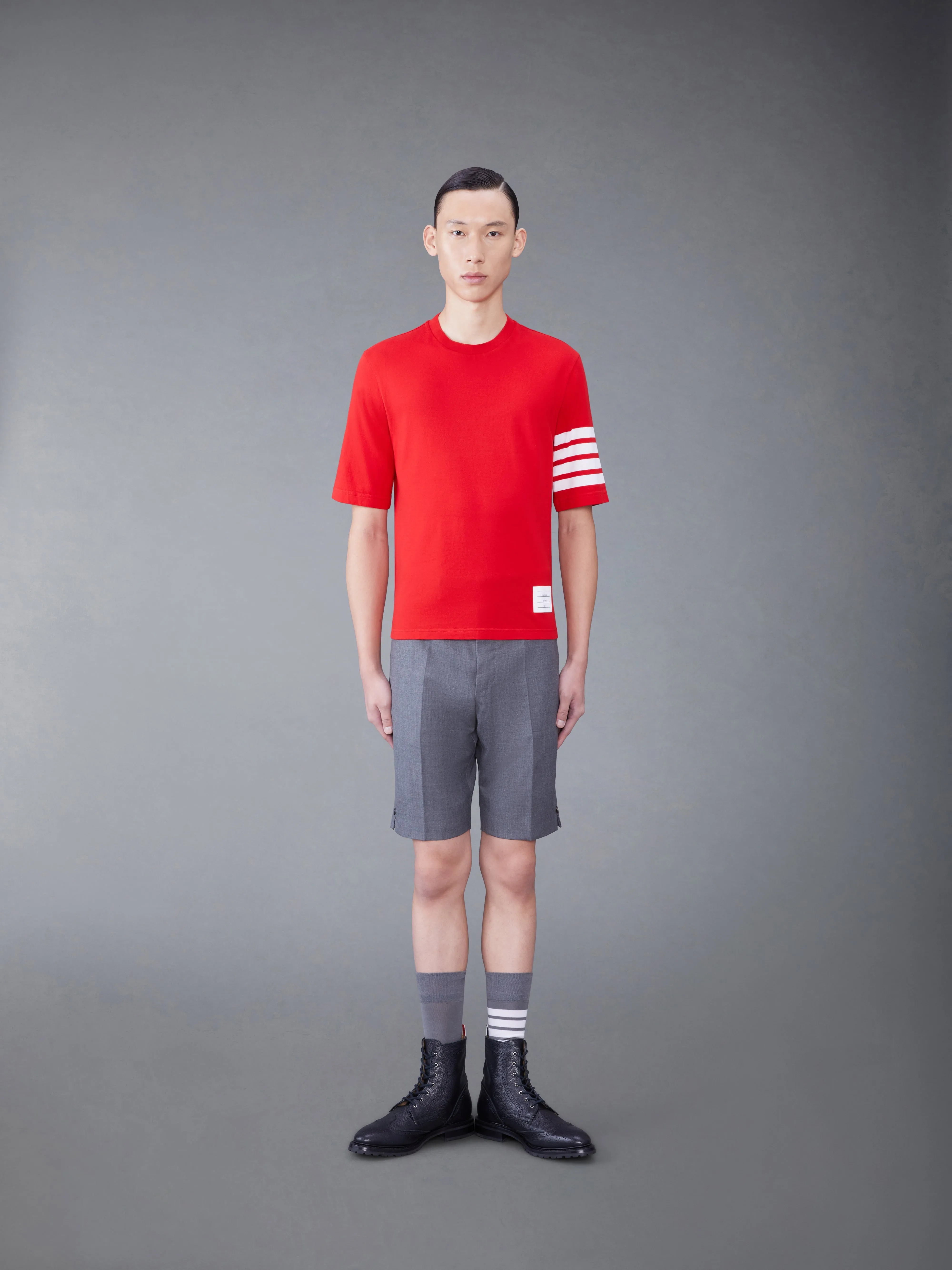 Jersey 2003 4-Bar Tee sold by Thom Browne product image thumbnail 3