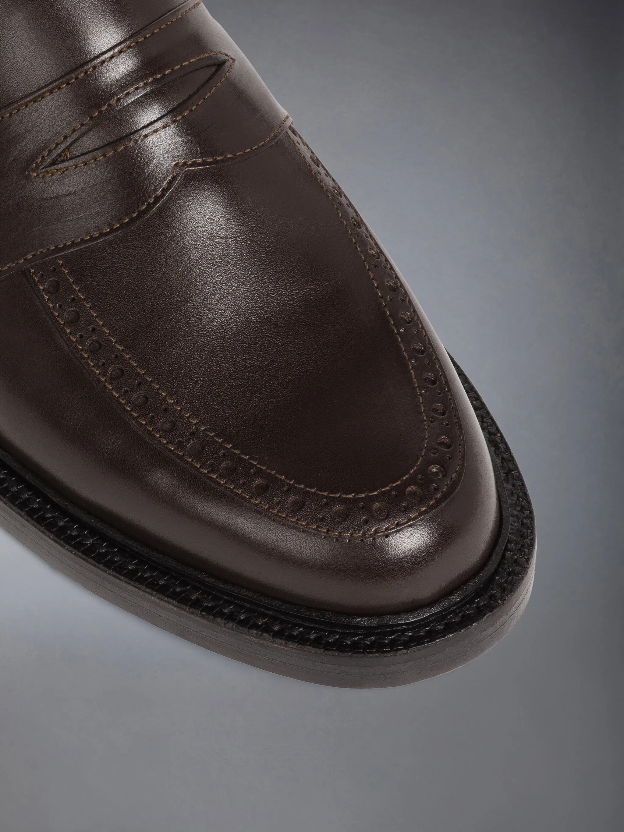 BOX CALF PENNY LOAFER sold by Thom Browne product image thumbnail 3