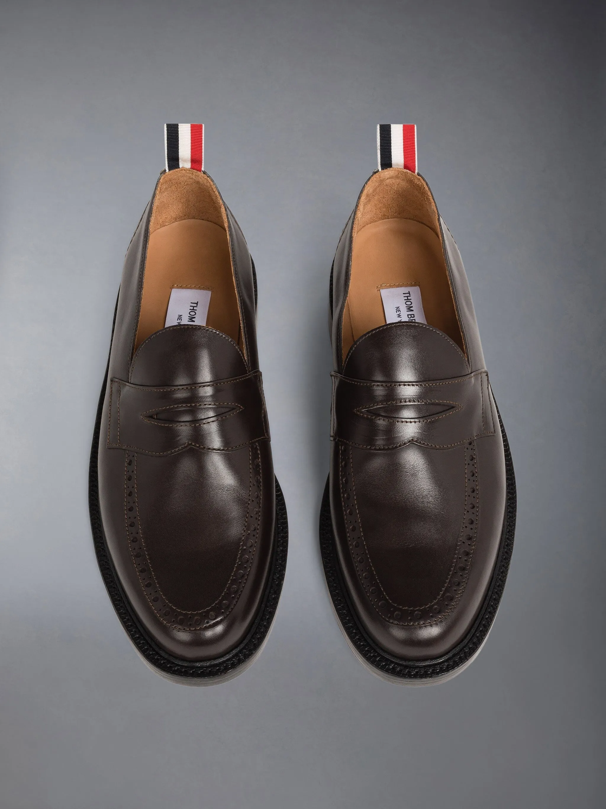 BOX CALF PENNY LOAFER sold by Thom Browne product image thumbnail 4