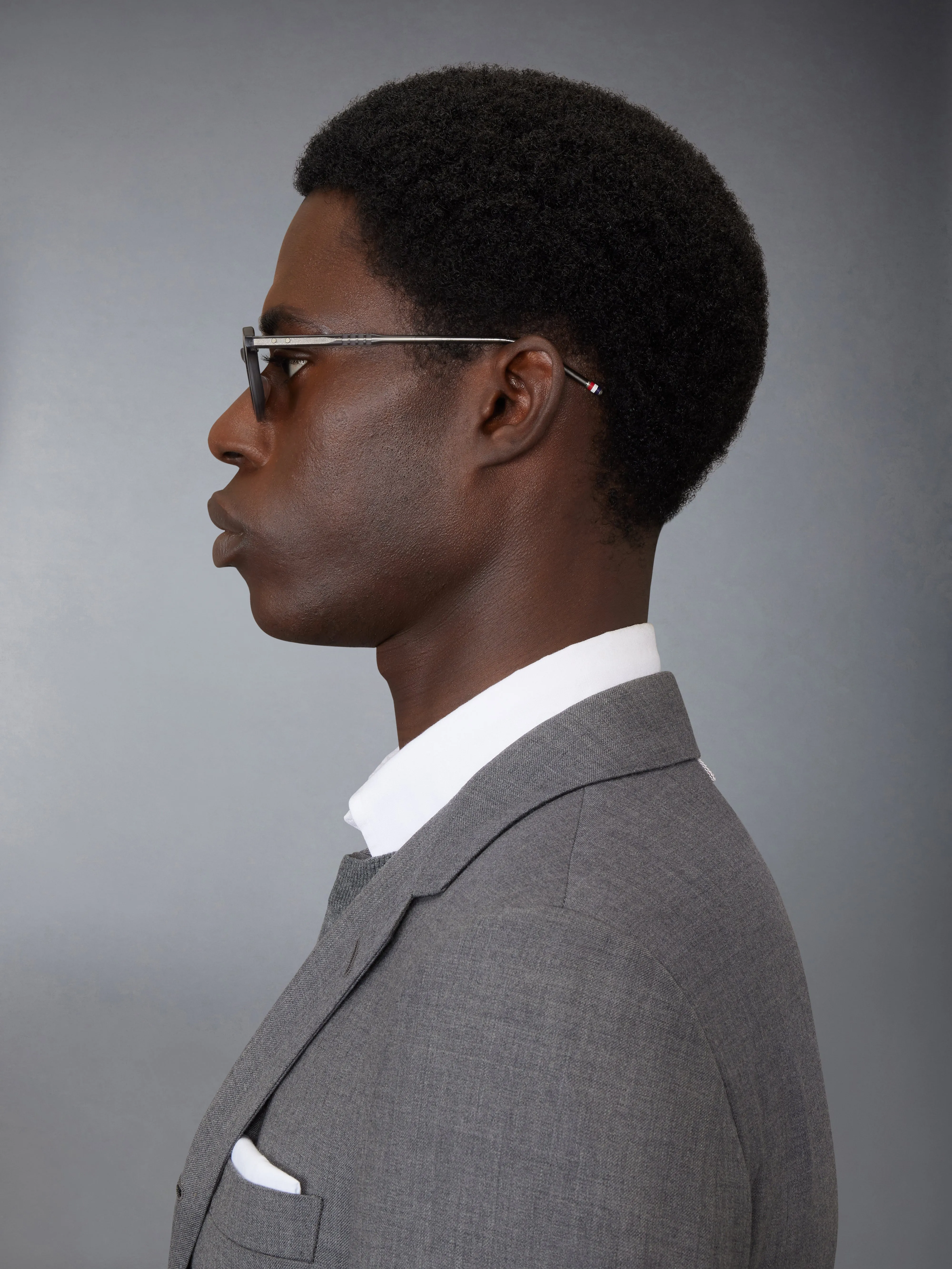 ACETATE OVAL SUNGLASSES sold by Thom Browne product image thumbnail 4