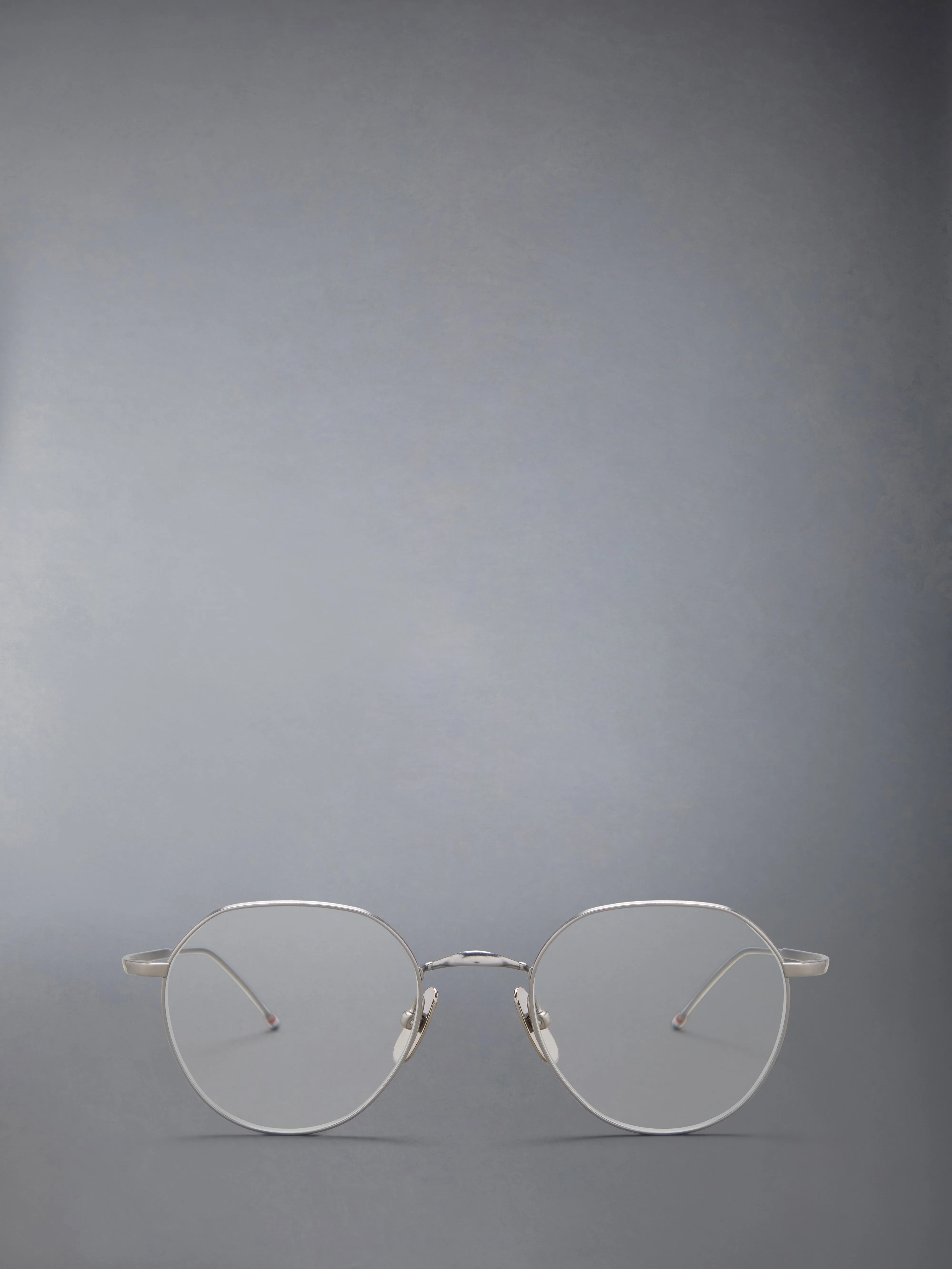 TITANIUM ROUND EYEGLASSES sold by Thom Browne