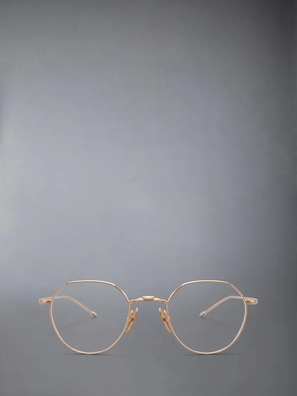 TITANIUM ROUND EYEGLASSES sold by Thom Browne