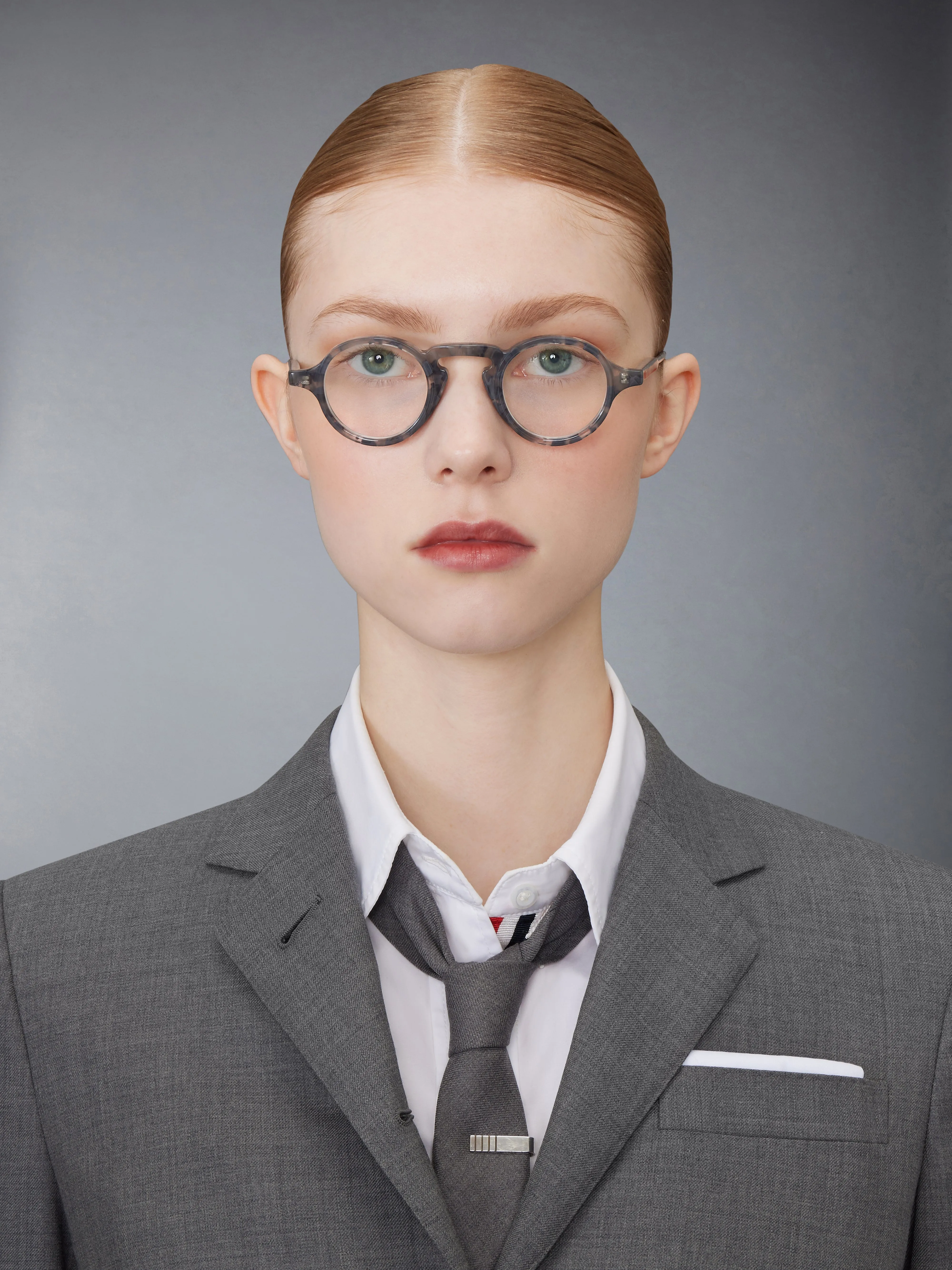 ACETATE ROUND EYEGLASSES sold by Thom Browne product image thumbnail 2