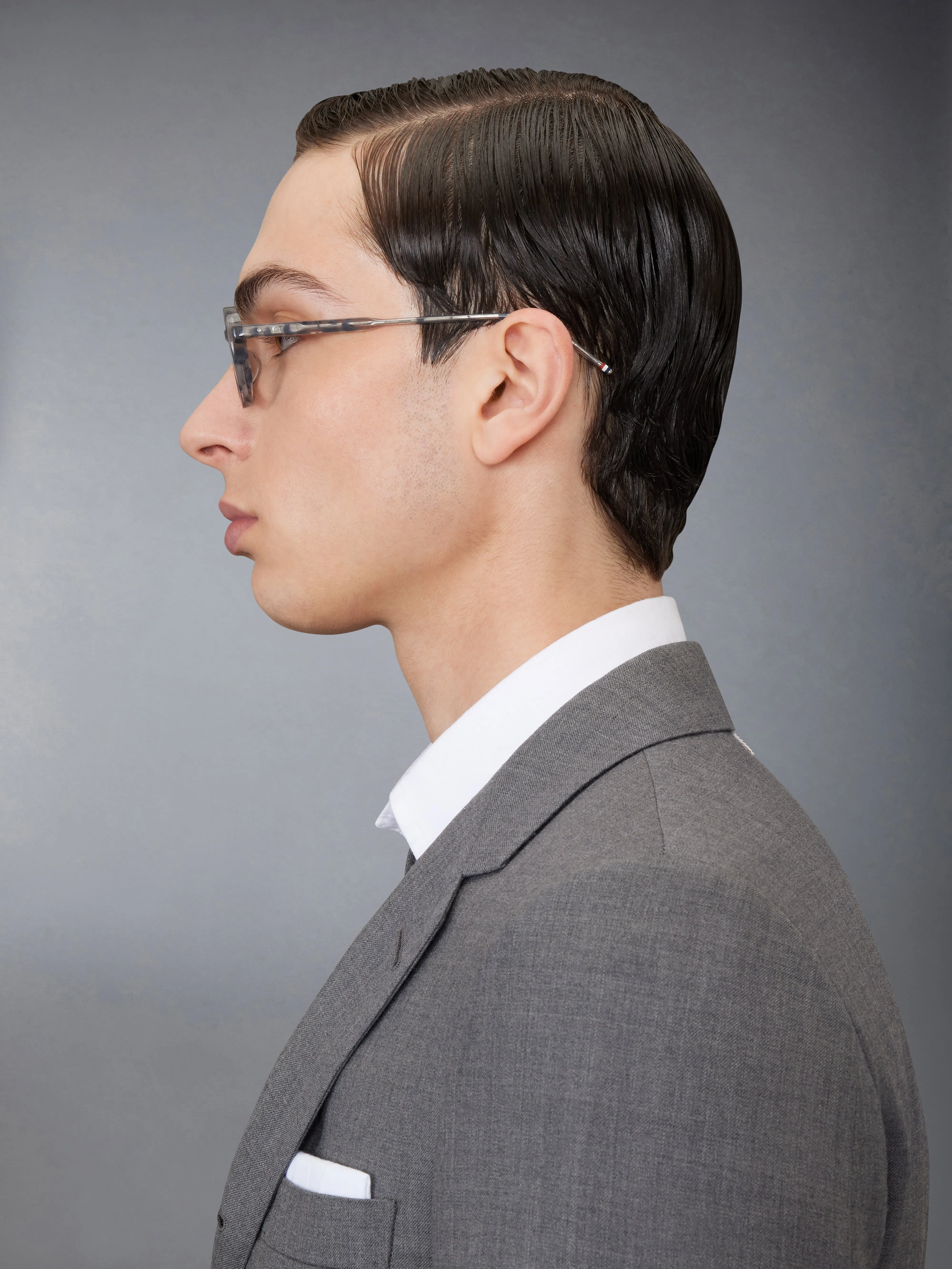 ACETATE ROUND EYEGLASSES sold by Thom Browne product image thumbnail 5