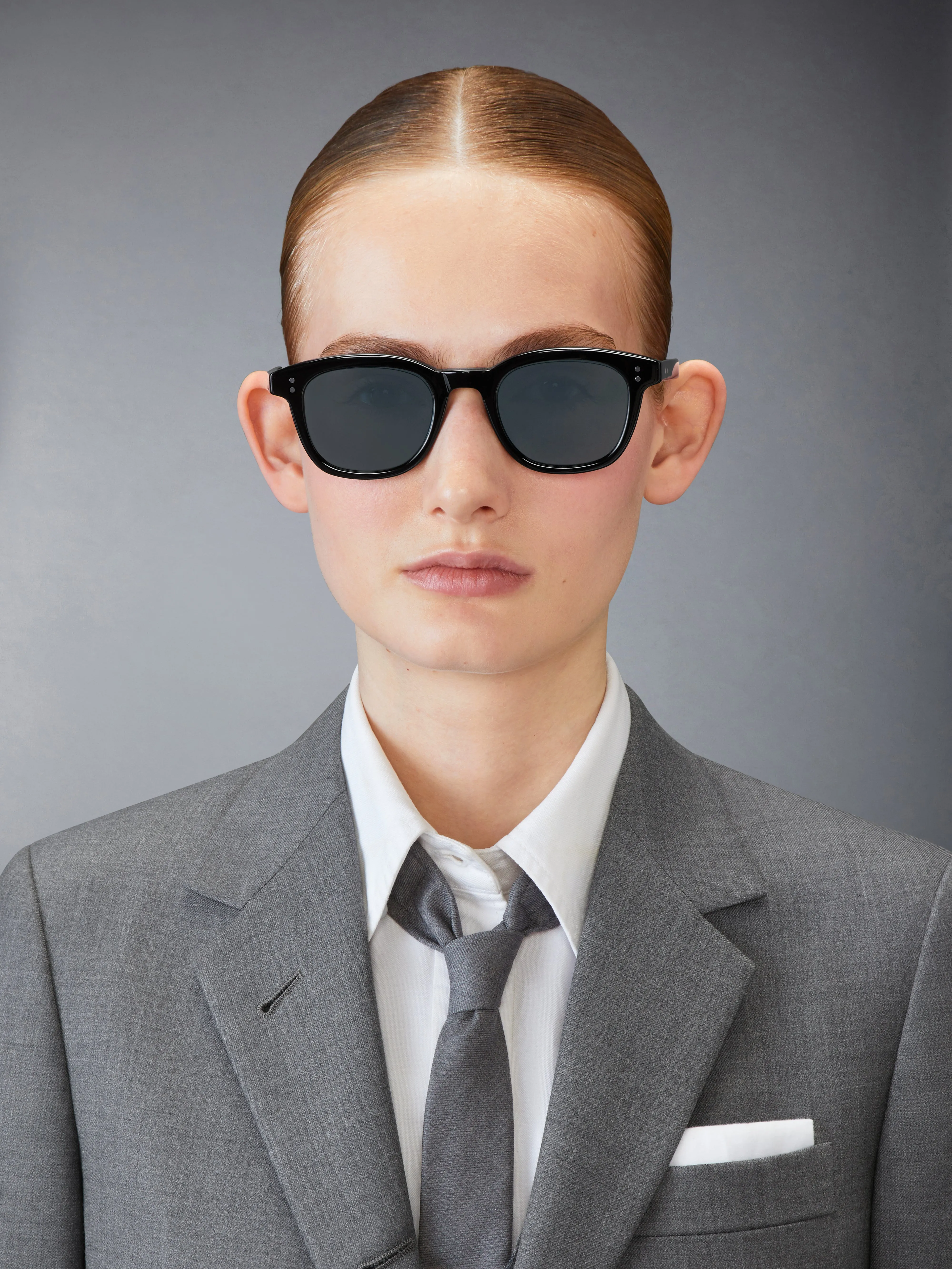 ACETATE RECTANGULAR SUNGLASSES sold by Thom Browne product image thumbnail 3