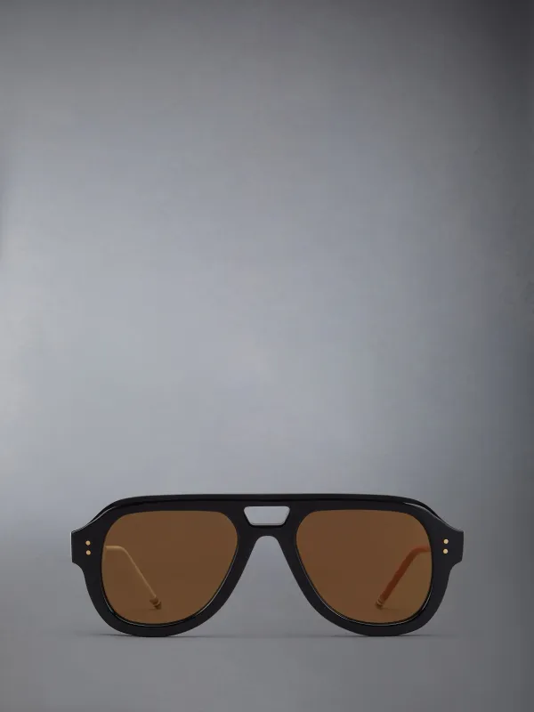 ACETATE AVIATOR SUNGLASSES made by Thom Browne