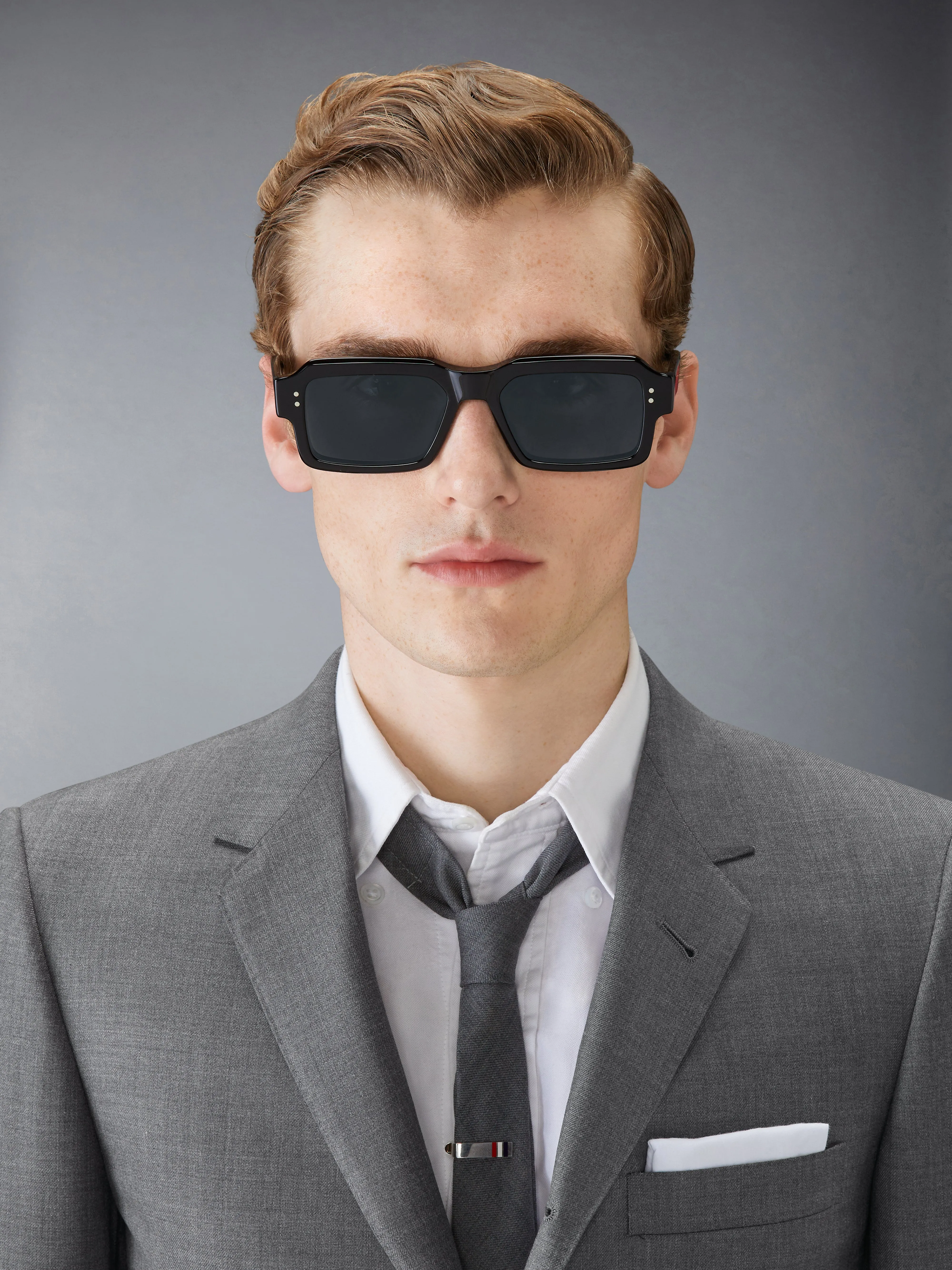 ACETATE RECTANGULAR SUNGLASSES sold by Thom Browne product image thumbnail 2