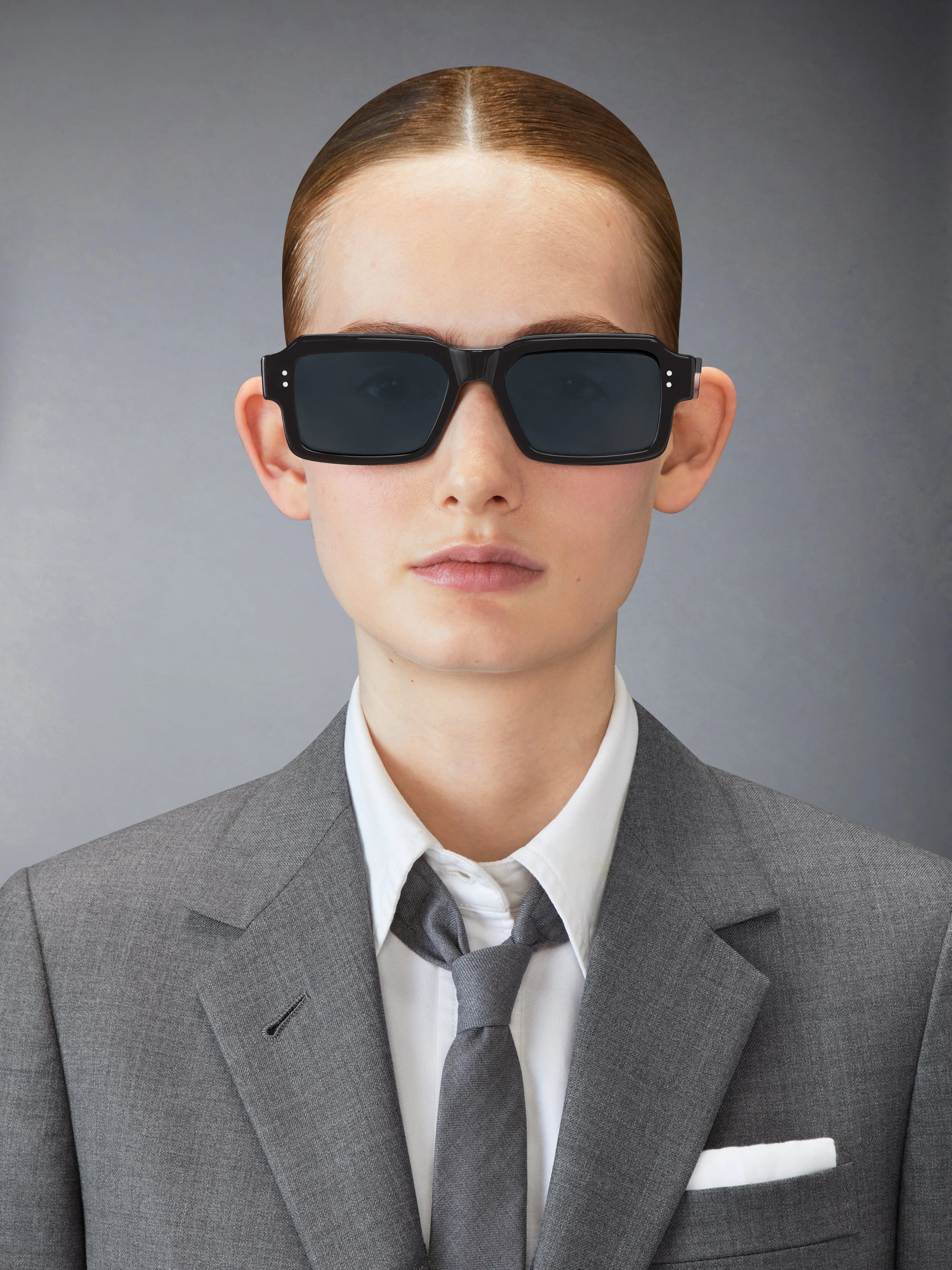 ACETATE RECTANGULAR SUNGLASSES sold by Thom Browne product image thumbnail 3