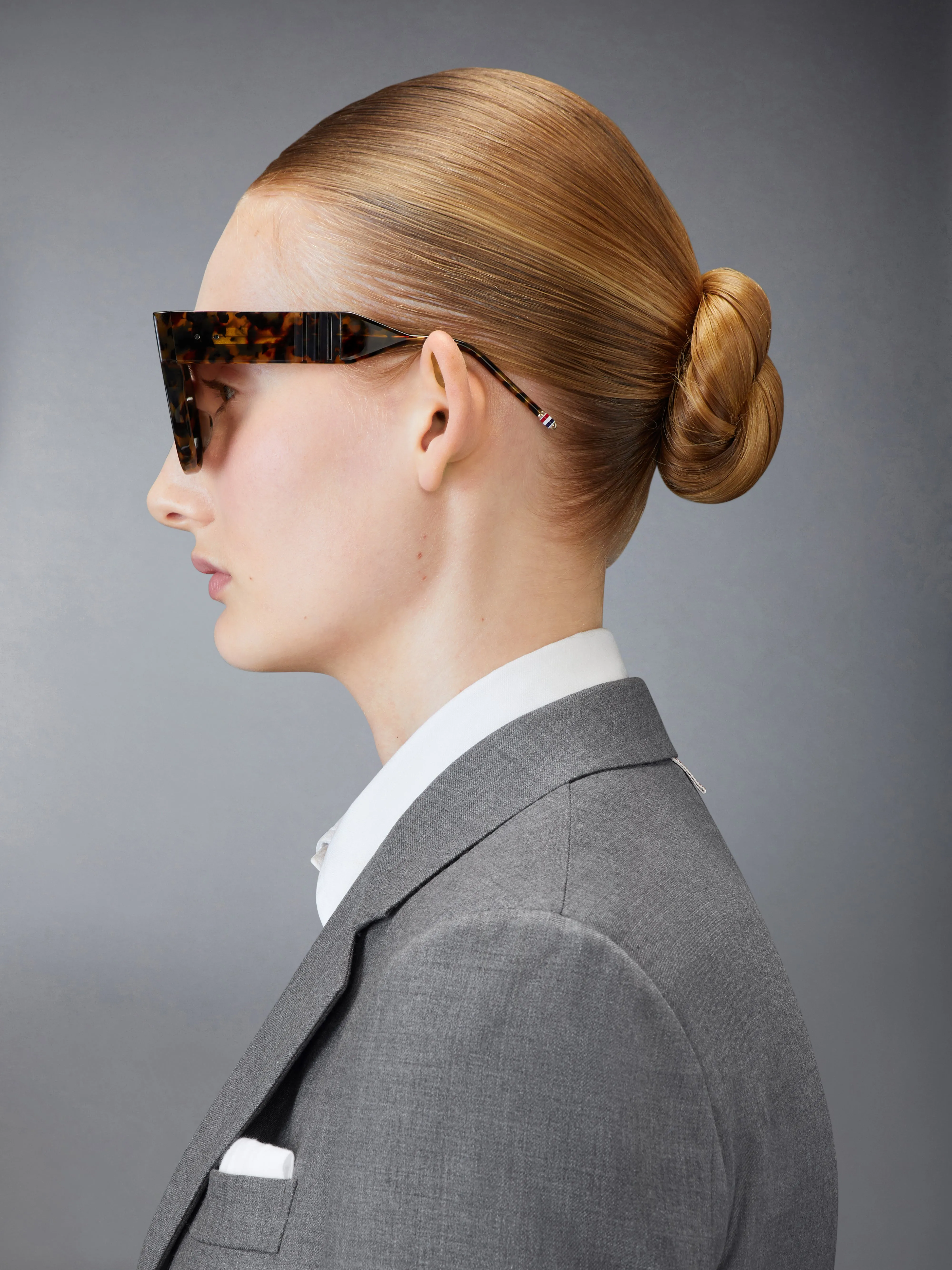 TOKYO TORTOISE ACETATE CATEYE SUNGLASSES sold by Thom Browne product image thumbnail 5